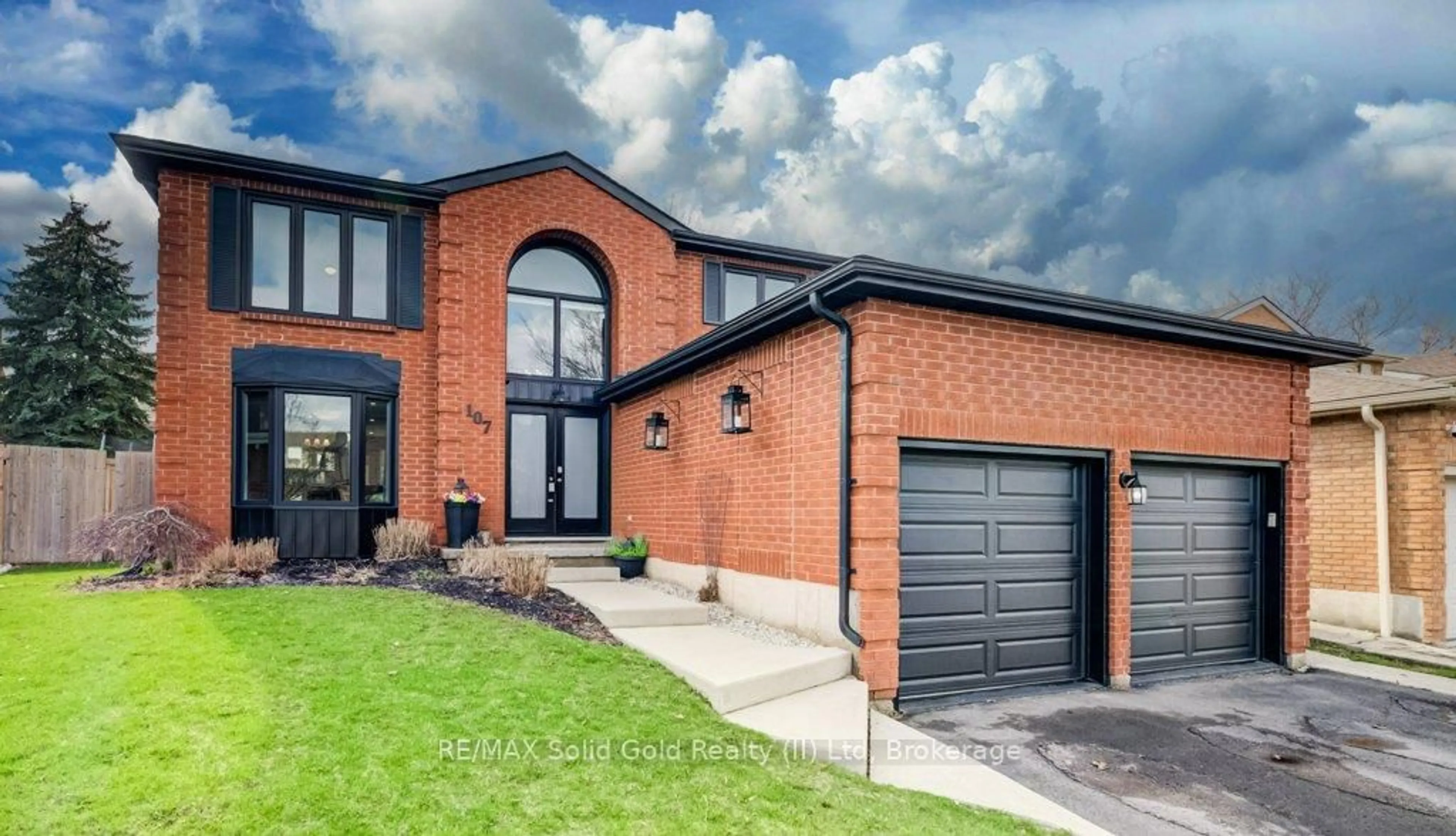 Home with brick exterior material, street for 107 Old Park Lane, Kitchener Ontario N2N 2K1