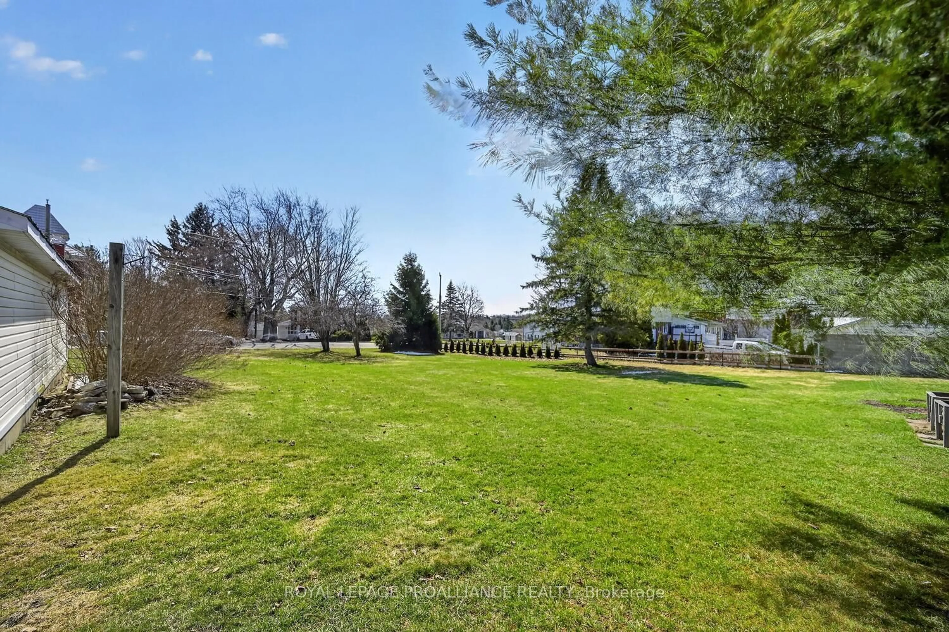A pic from outside/outdoor area/front of a property/back of a property/a pic from drone, water/lake/river/ocean view for 2 Main St, Athens Ontario K0E 1B0