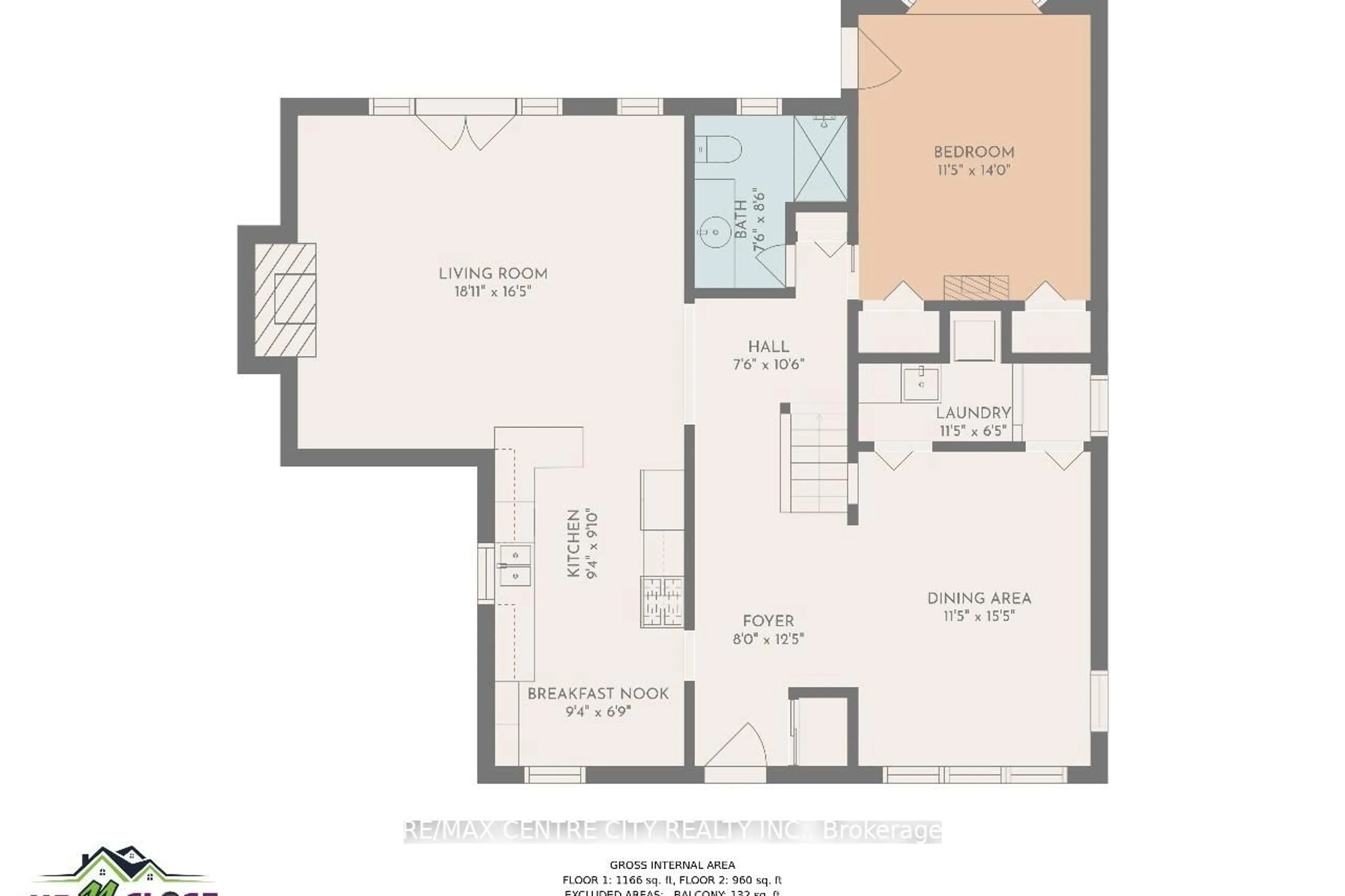 Floor plan for 174 Harrison Pl, Central Elgin Ontario N5L 1A1