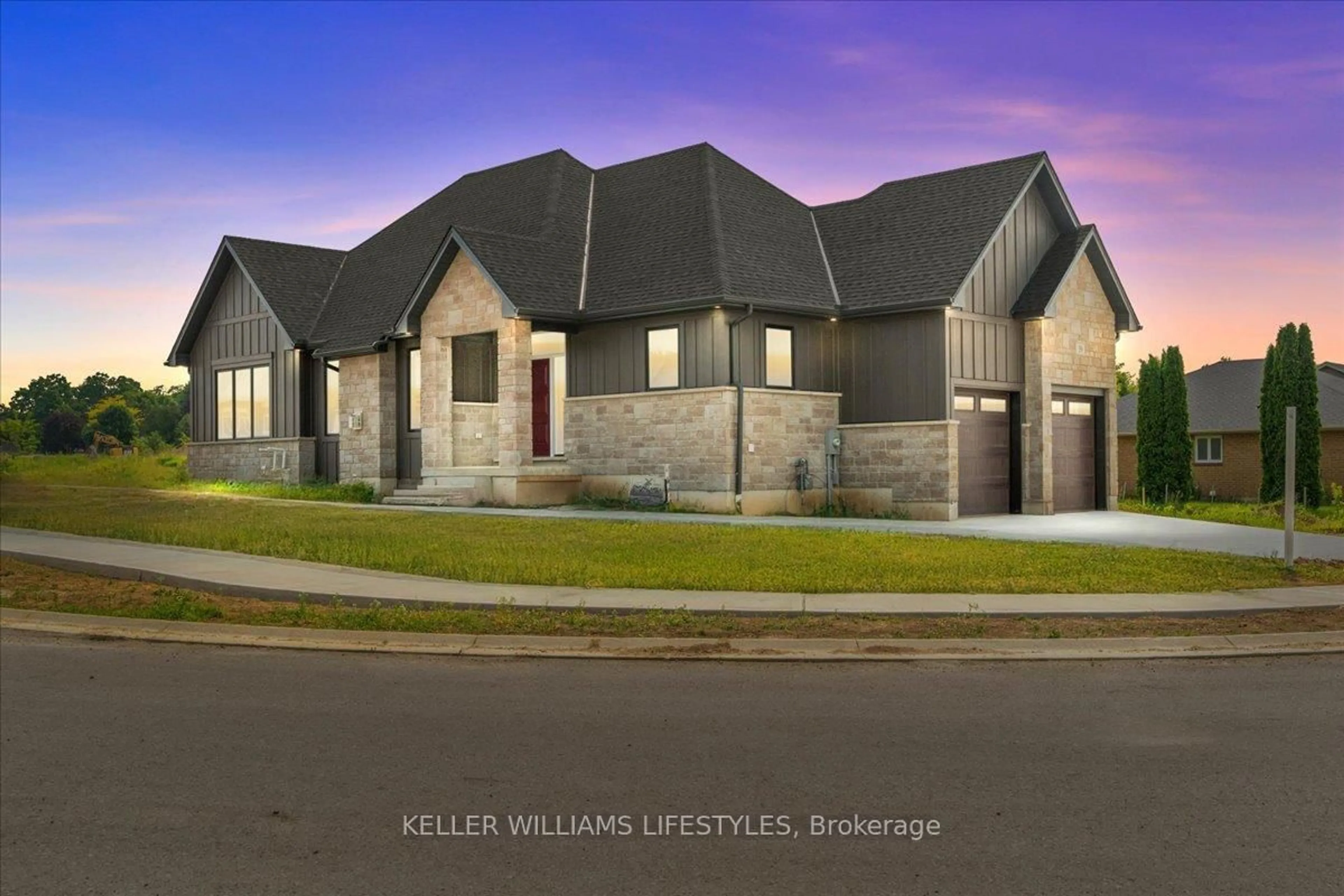 Home with brick exterior material, street for 39 EAST GLEN Dr, Lambton Shores Ontario N0M 1B0