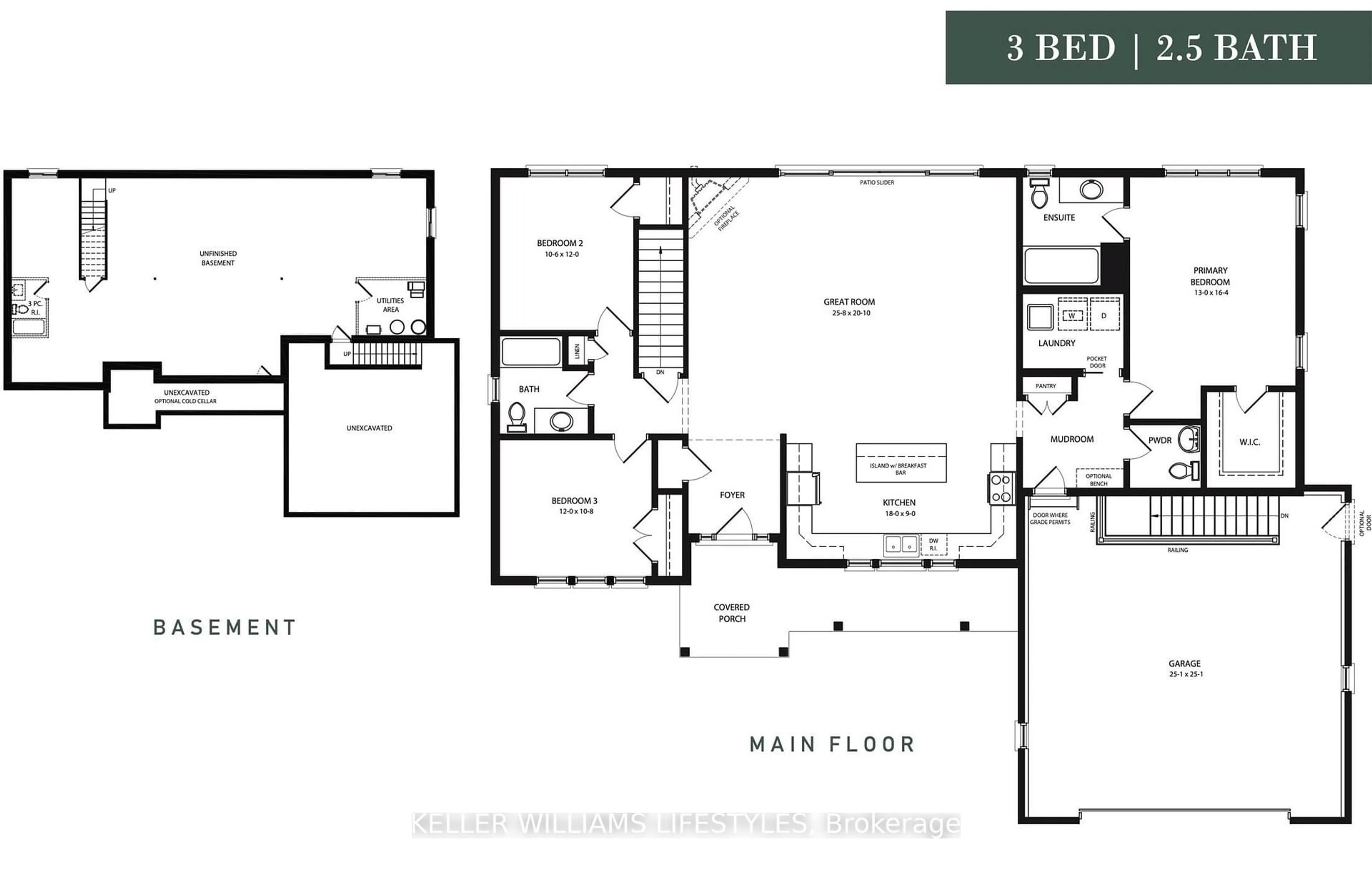 Floor plan for 29 ALEXANDER Gate, Lambton Shores Ontario N0M 1B0