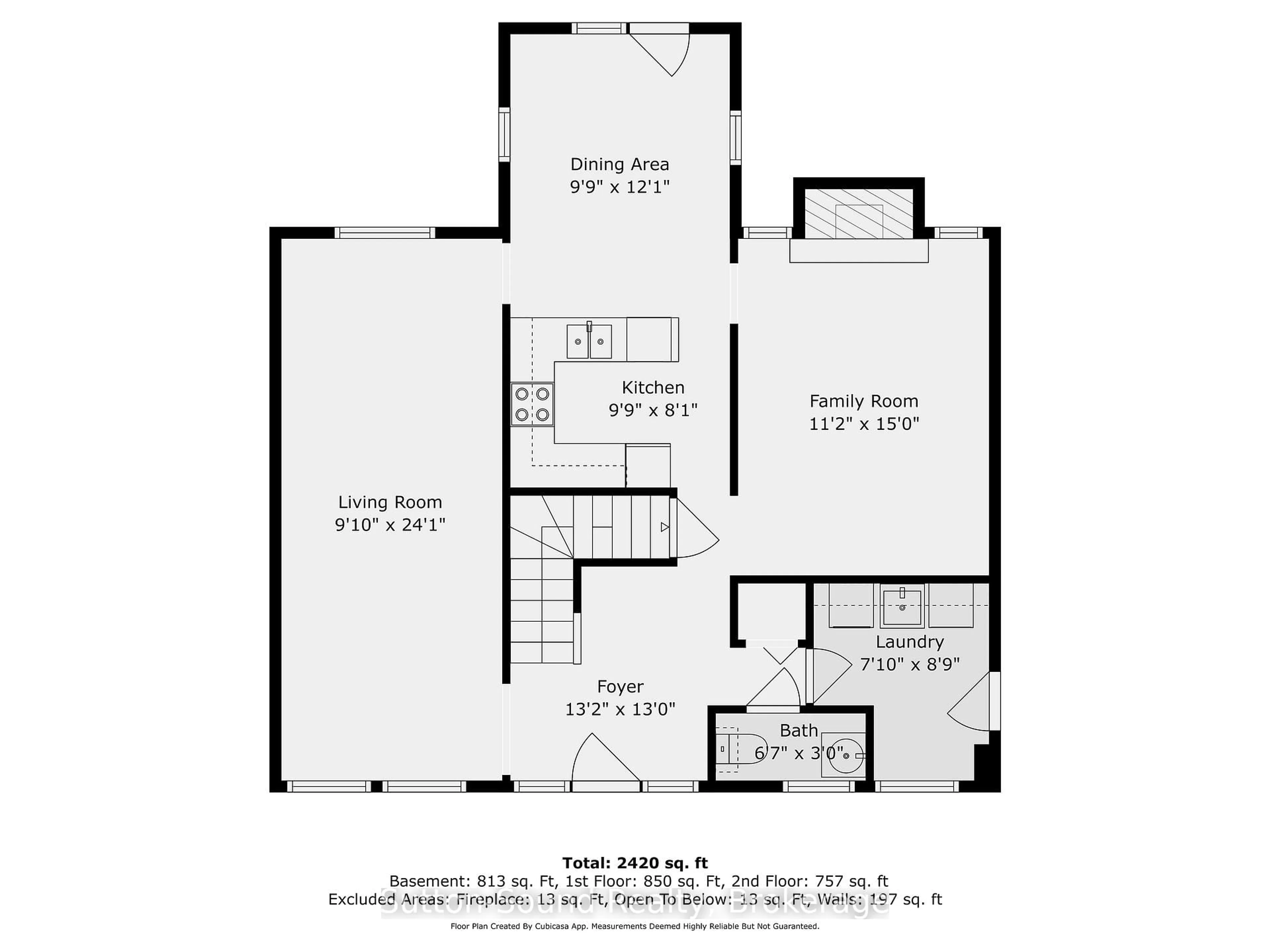 Floor plan for 148 Finden St, Georgian Bluffs Ontario N4K 6V5