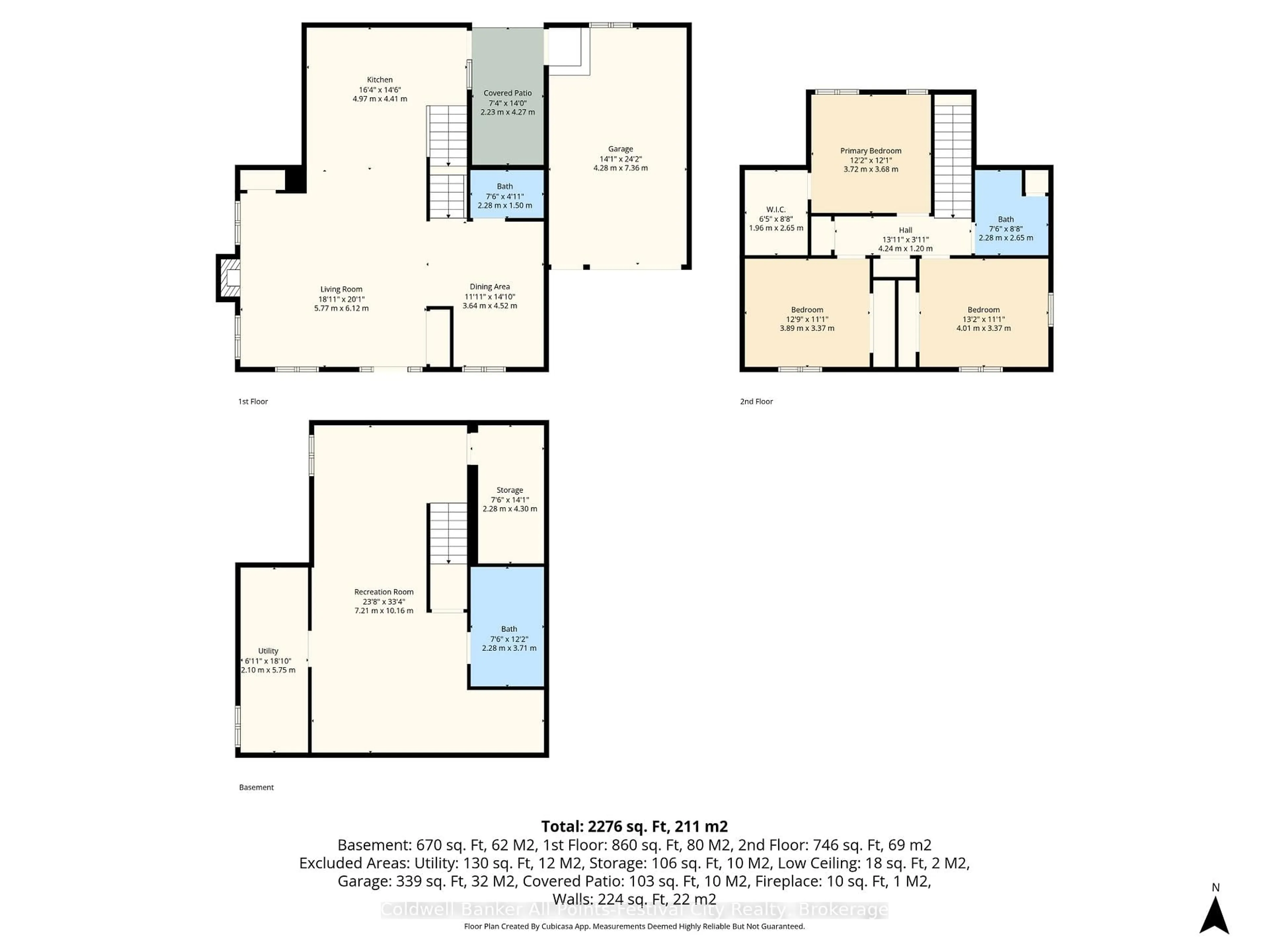 Floor plan for 91 Park St, Goderich Ontario N7A 1K9