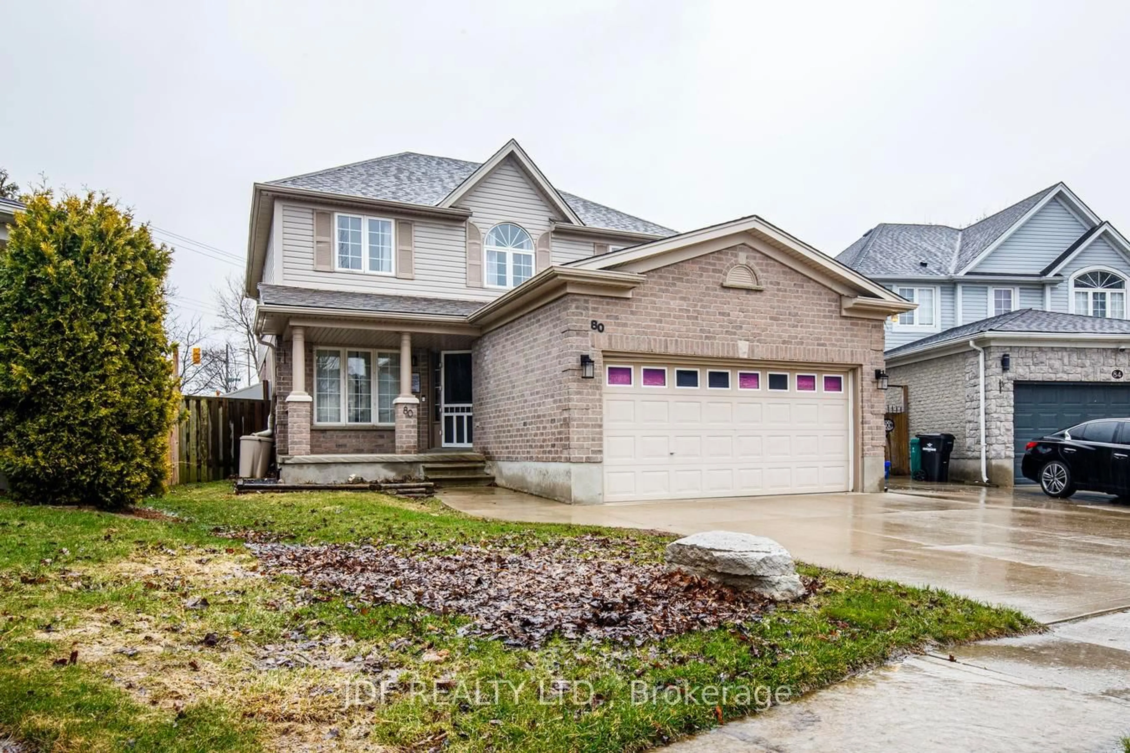 Home with brick exterior material, street for 80 Amanda Walk, Cambridge Ontario N3C 4K7