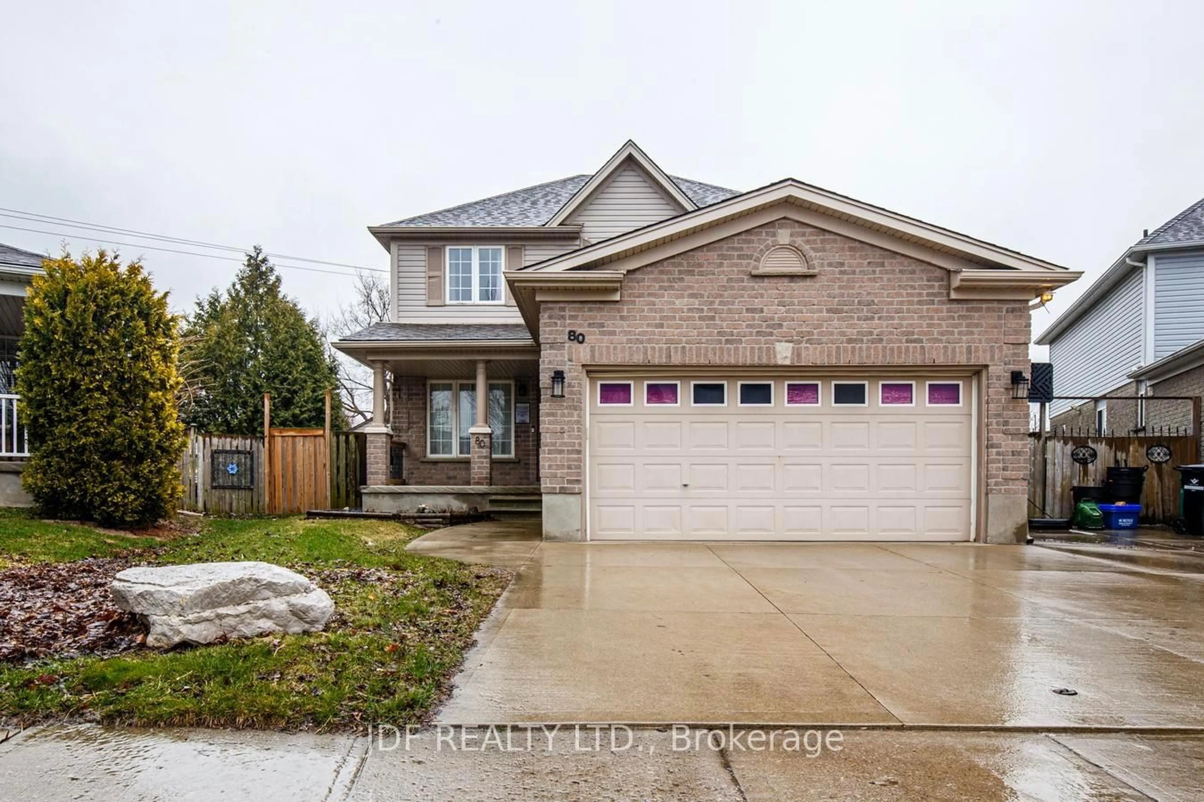 Home with brick exterior material, street for 80 Amanda Walk, Cambridge Ontario N3C 4K7