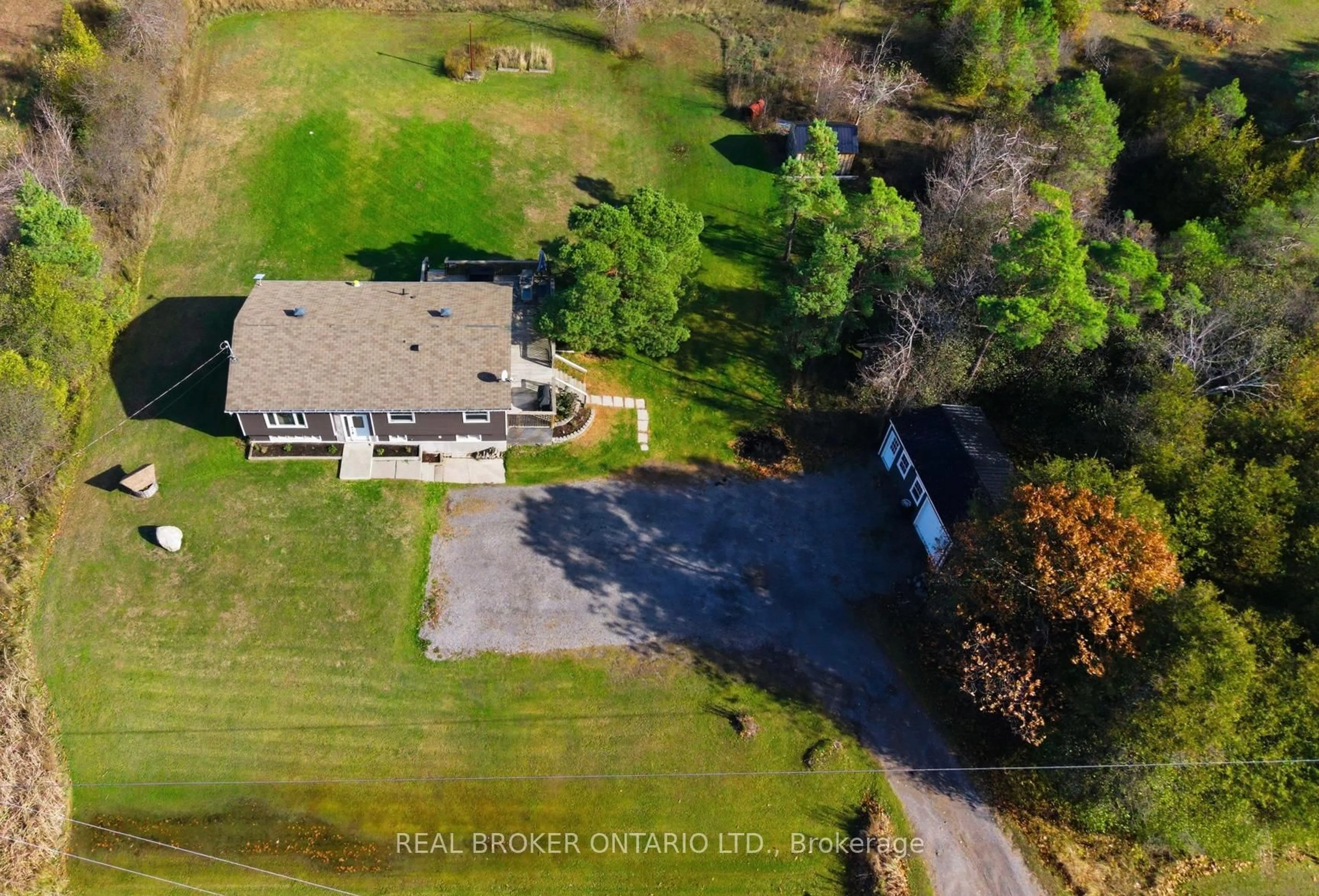 A pic from outside/outdoor area/front of a property/back of a property/a pic from drone, water/lake/river/ocean view for 2677 County 16 Rd, Merrickville-Wolford Ontario K0G 1N0