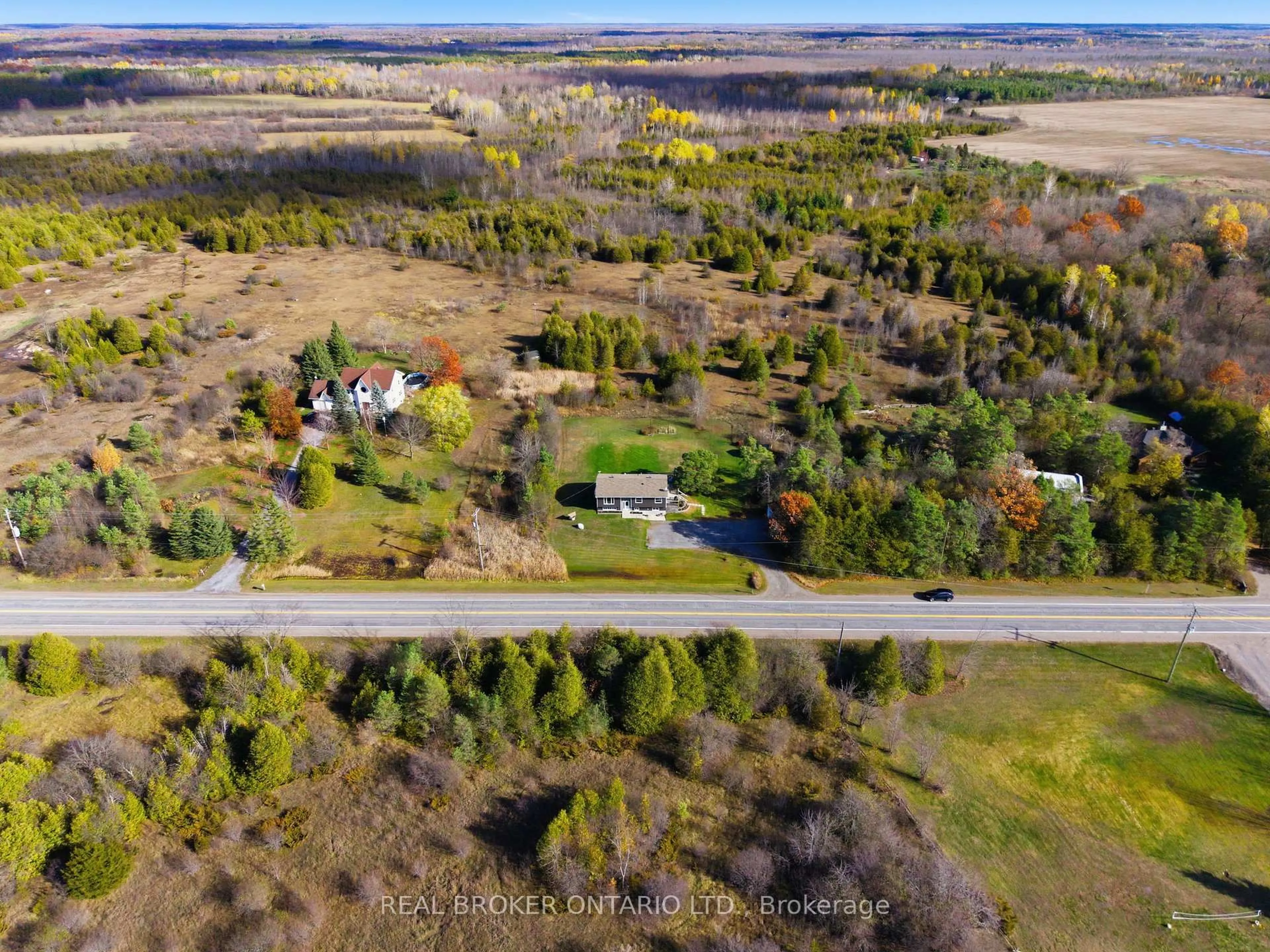A pic from outside/outdoor area/front of a property/back of a property/a pic from drone, water/lake/river/ocean view for 2677 County 16 Rd, Merrickville-Wolford Ontario K0G 1N0