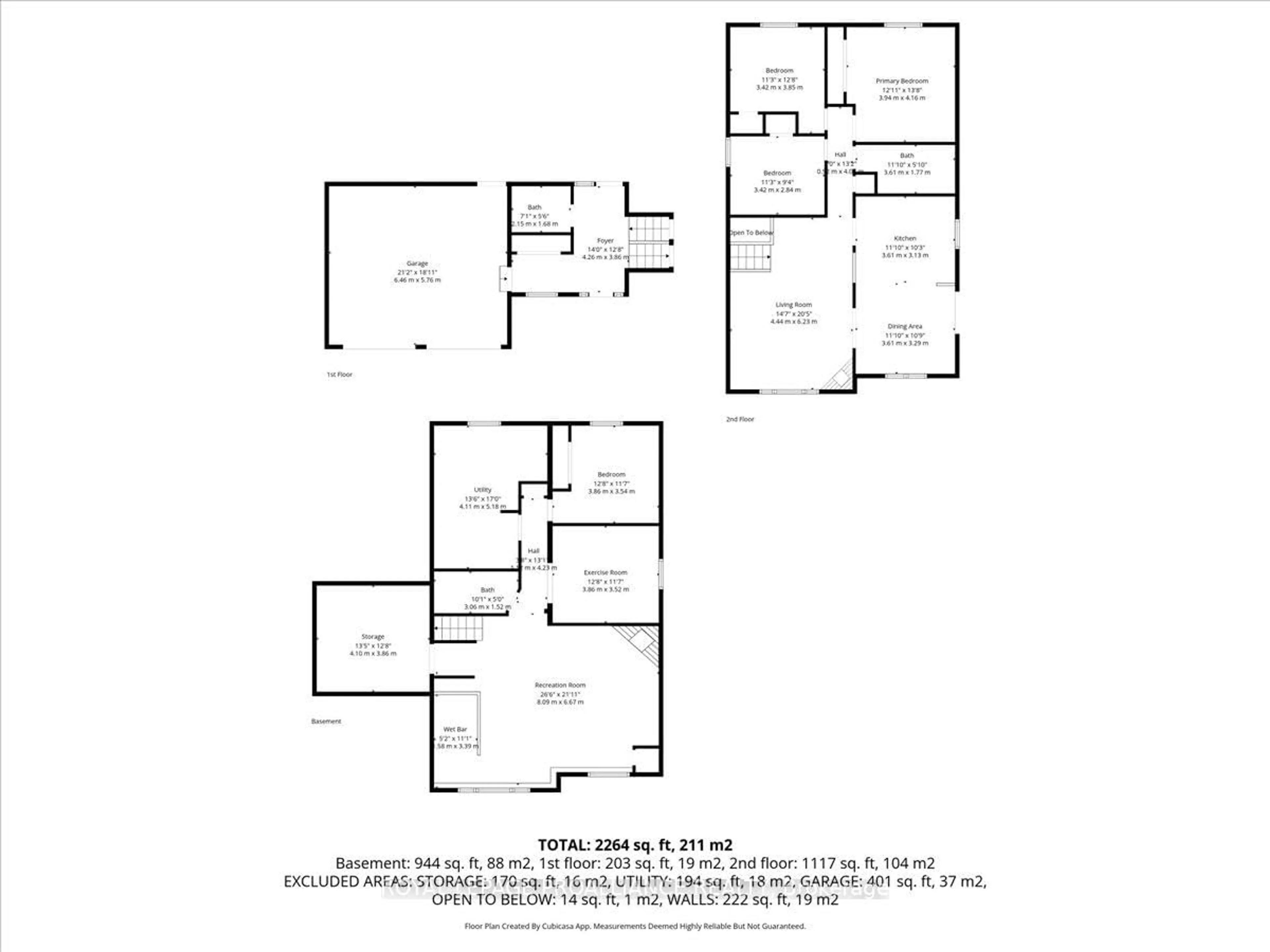 Floor plan for 113 Deerfield Dr, Quinte West Ontario K8V 0B2