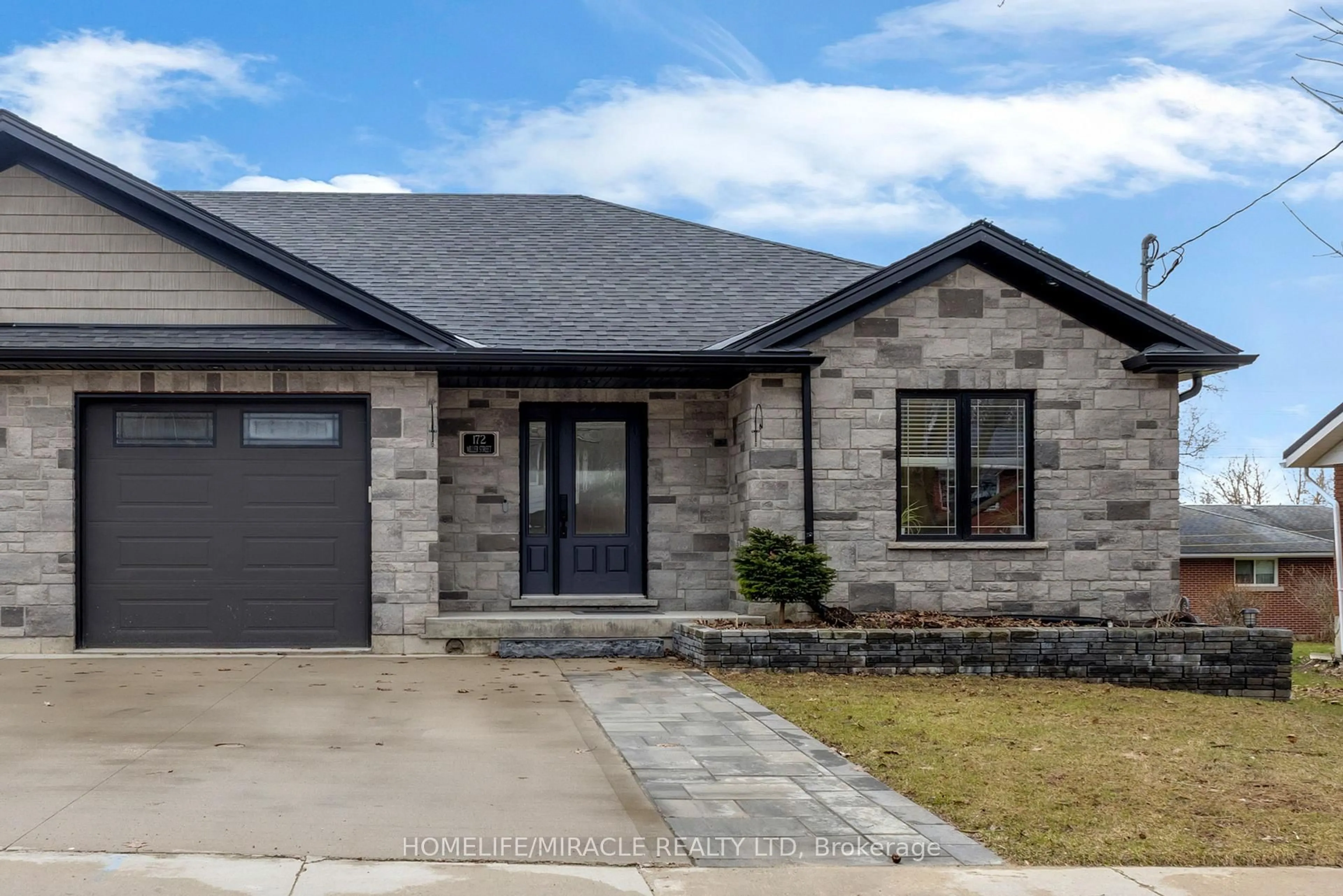 Home with brick exterior material, street for 172 Miller St, Wellington North Ontario N0G 2L3