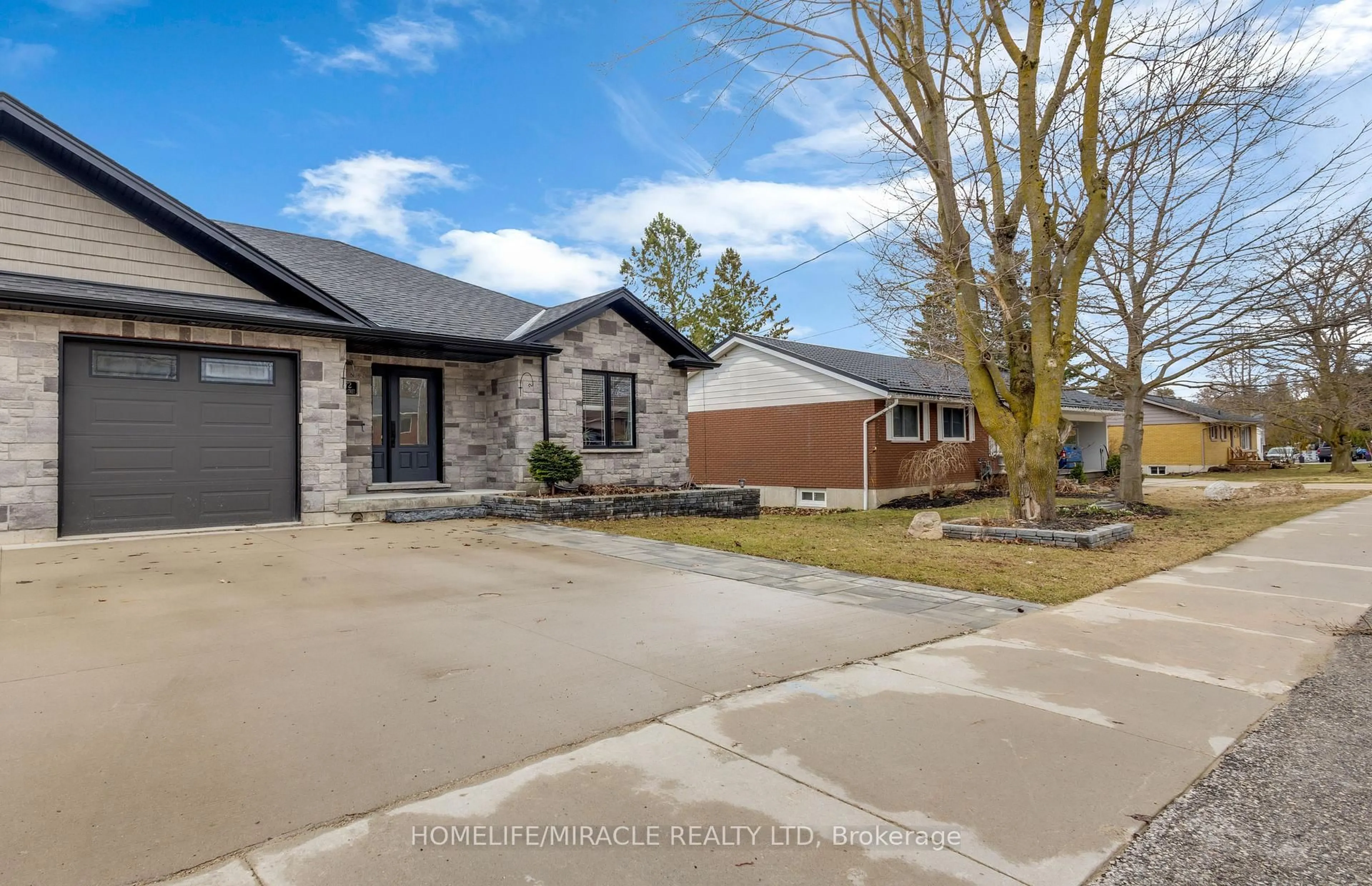 Home with brick exterior material, street for 172 Miller St, Wellington North Ontario N0G 2L3