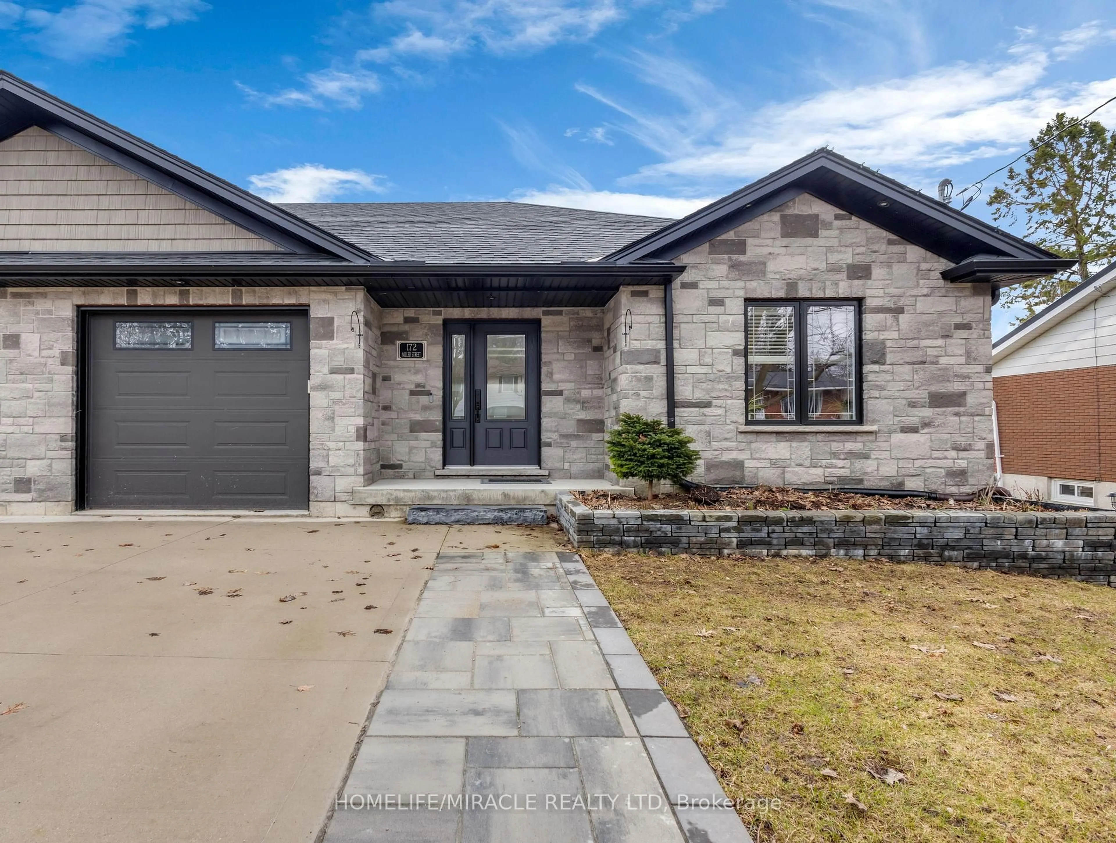 Home with brick exterior material, street for 172 Miller St, Wellington North Ontario N0G 2L3