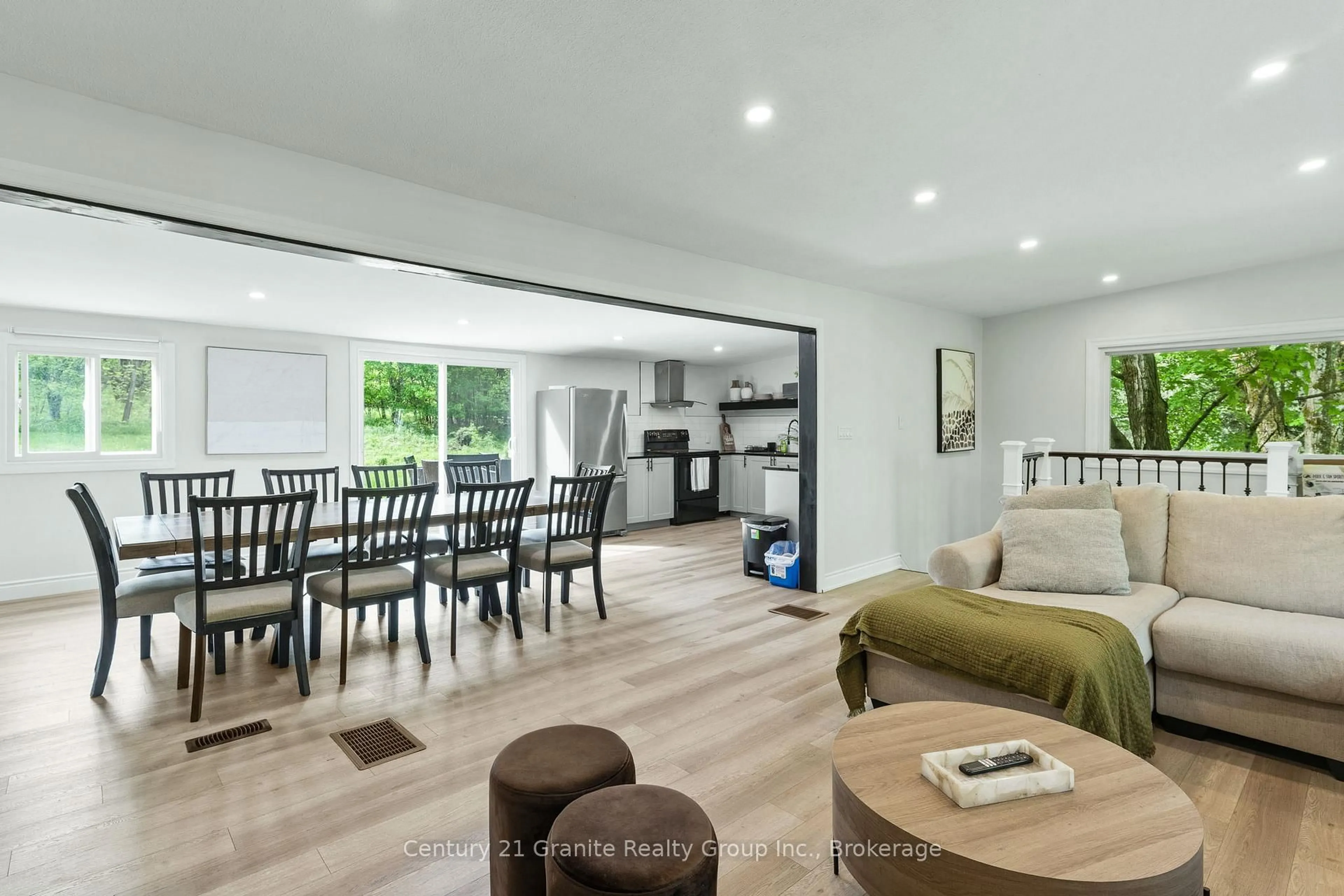 Open concept kitchen, unknown for 1630 Kashagawigamog Lake Rd, Minden Hills Ontario K0M 2K0