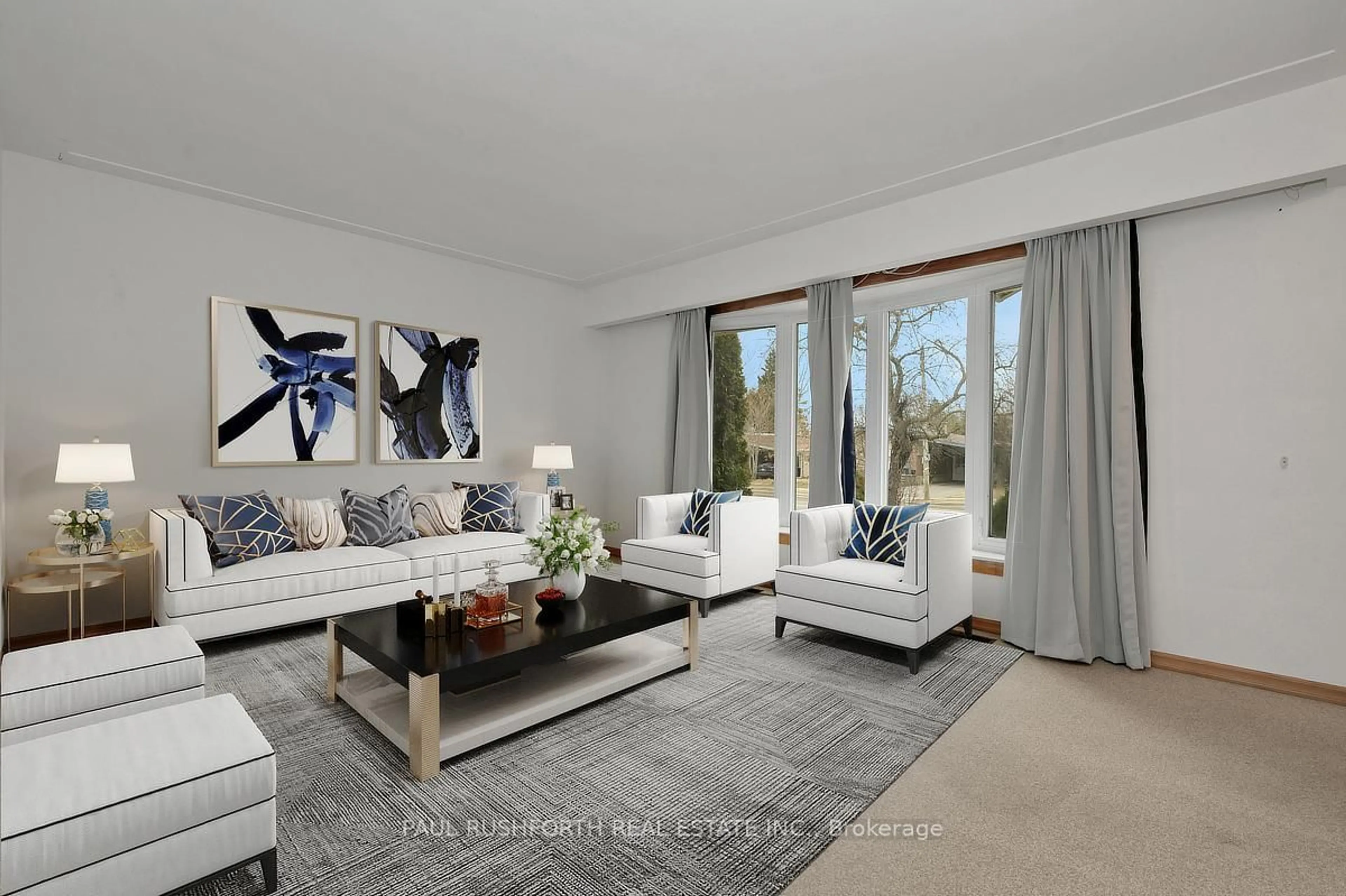 Living room with furniture, unknown for 2140 Haig Dr, Ottawa Ontario K1G 2L2