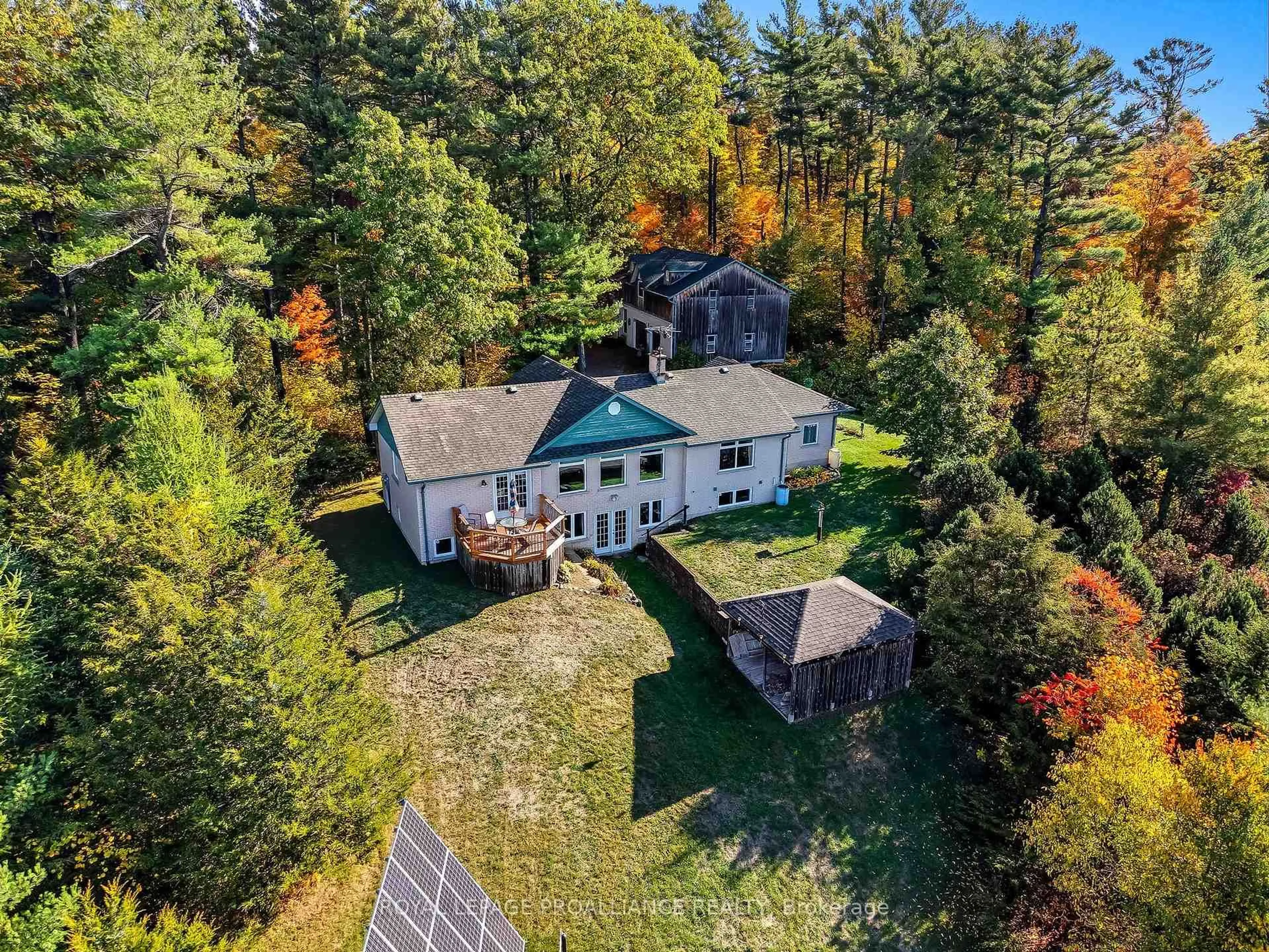 A pic from outside/outdoor area/front of a property/back of a property/a pic from drone, unknown for 151 Carman Rd, Brighton Ontario K0K 1H0