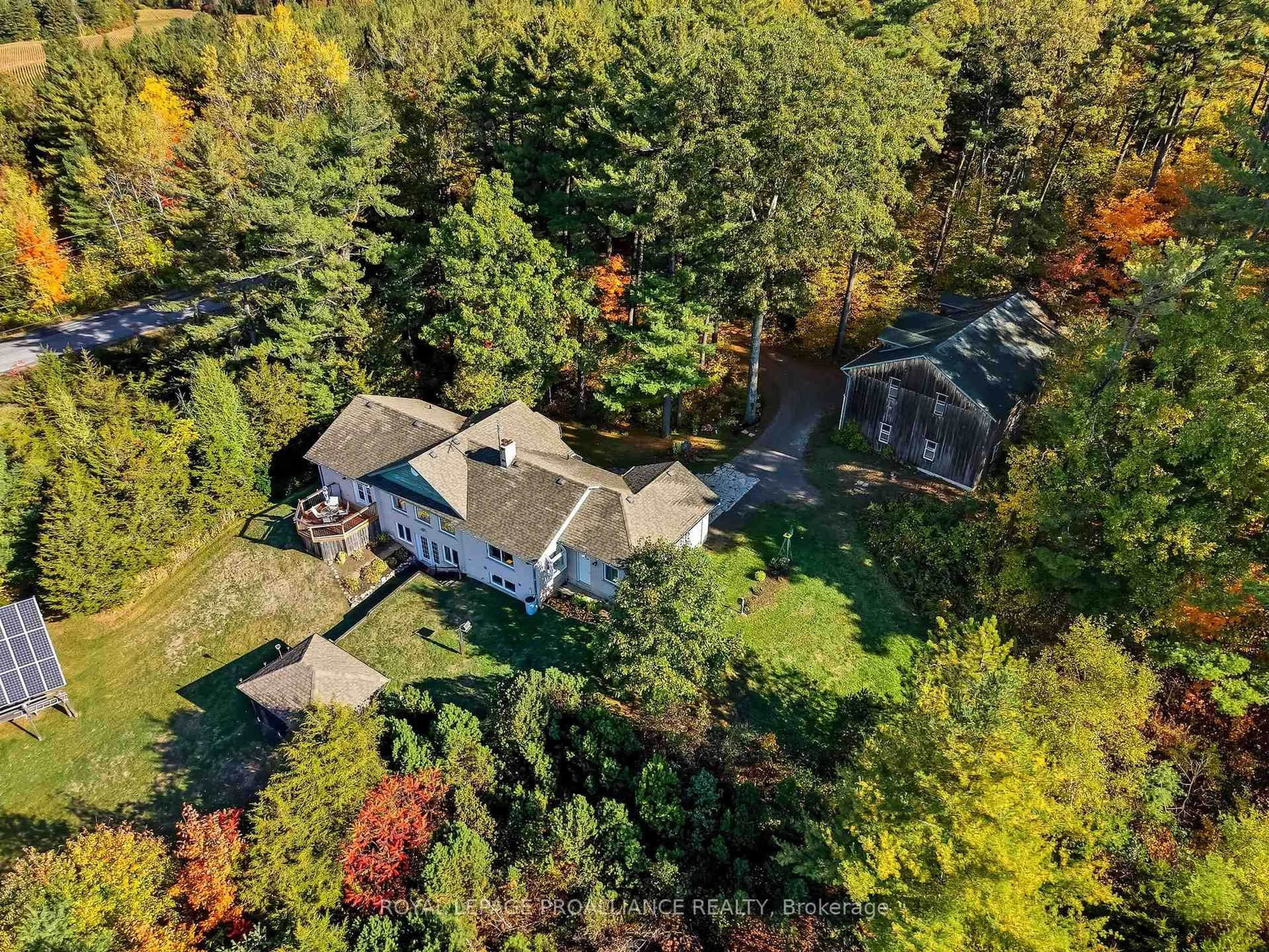 A pic from outside/outdoor area/front of a property/back of a property/a pic from drone, unknown for 151 Carman Rd, Brighton Ontario K0K 1H0