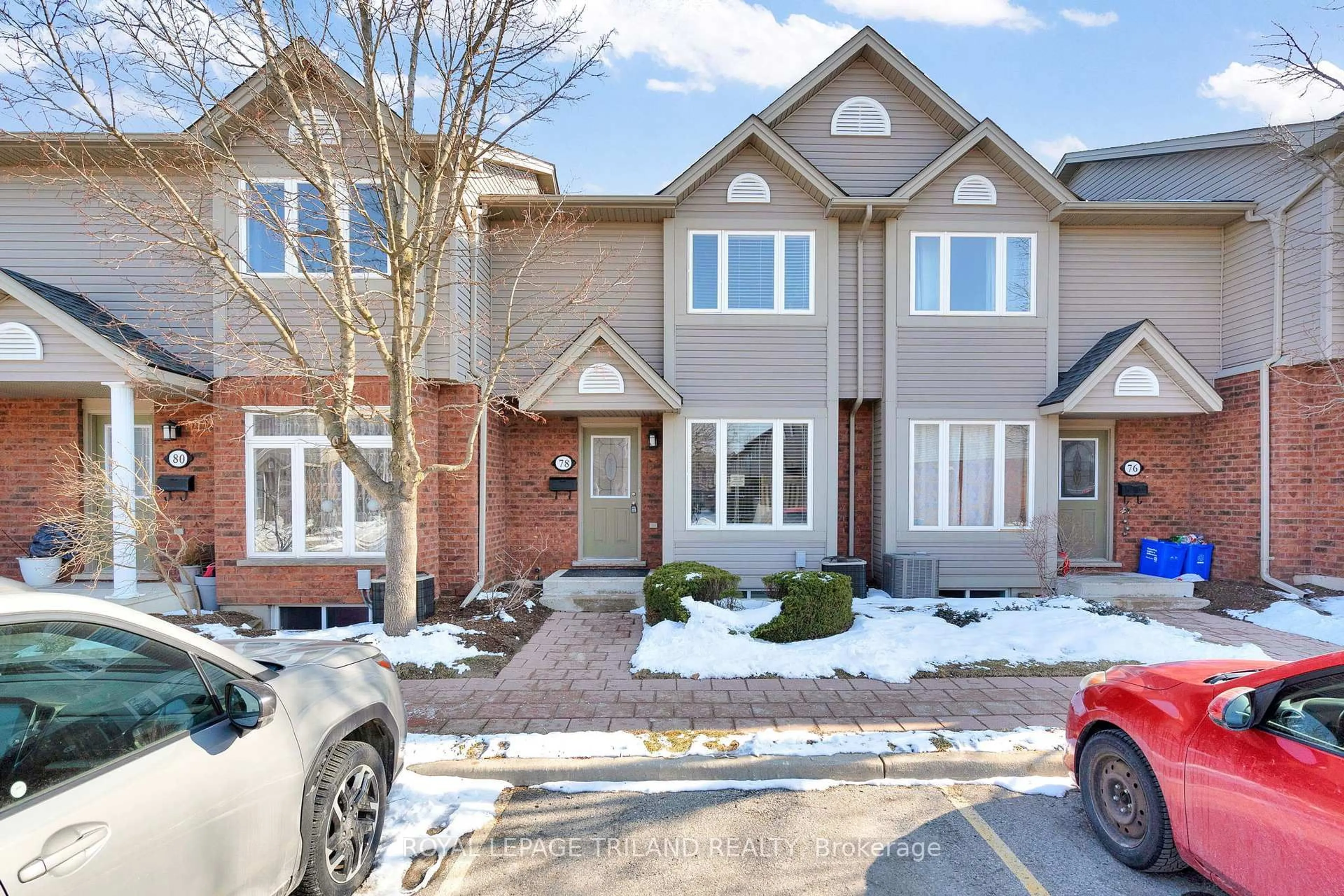 Home with brick exterior material, street for 1535 Trossacks Ave #78, London North Ontario N5X 4R1
