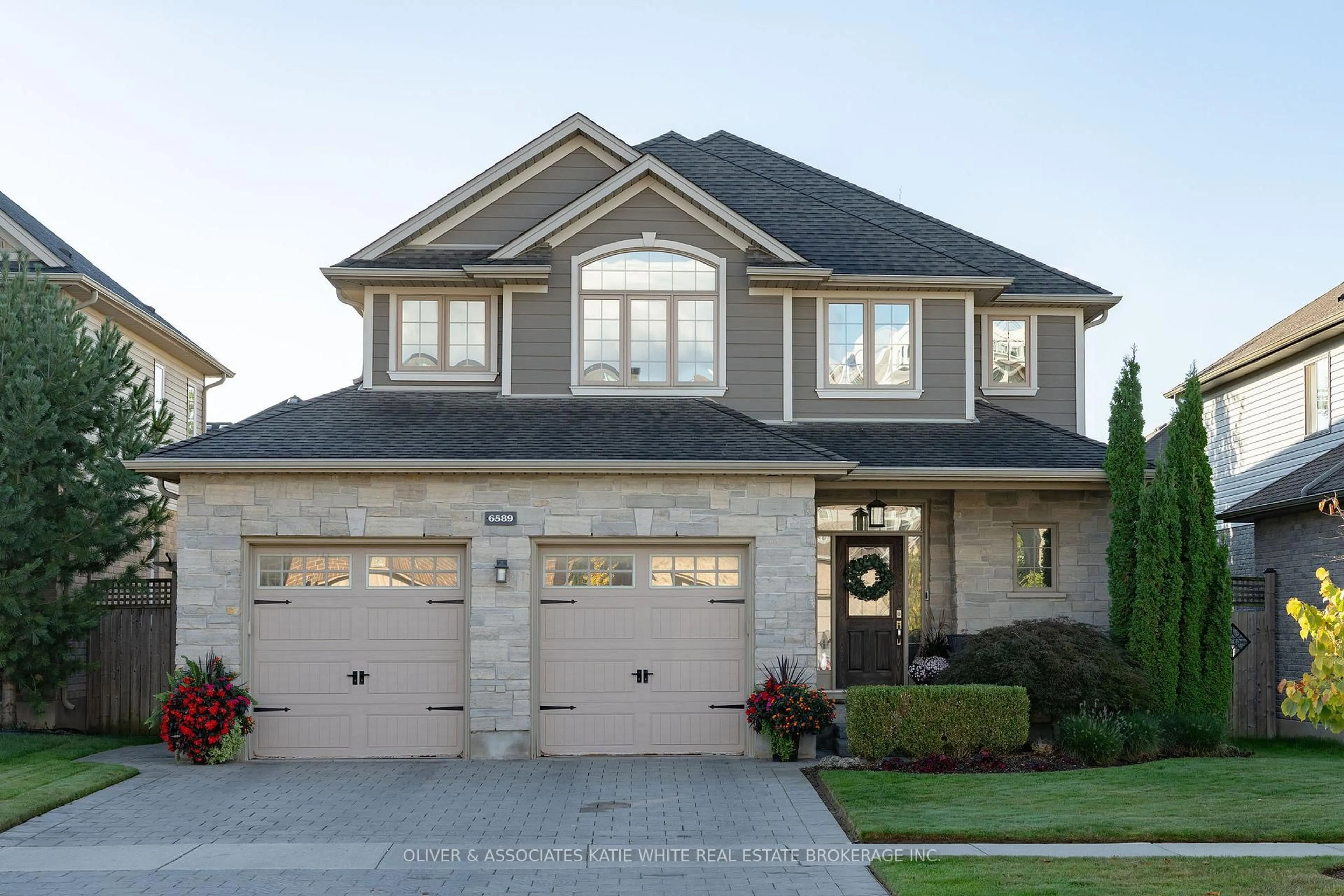 Home with brick exterior material, street for 6589 Raleigh Blvd, London South Ontario N6P 0C2