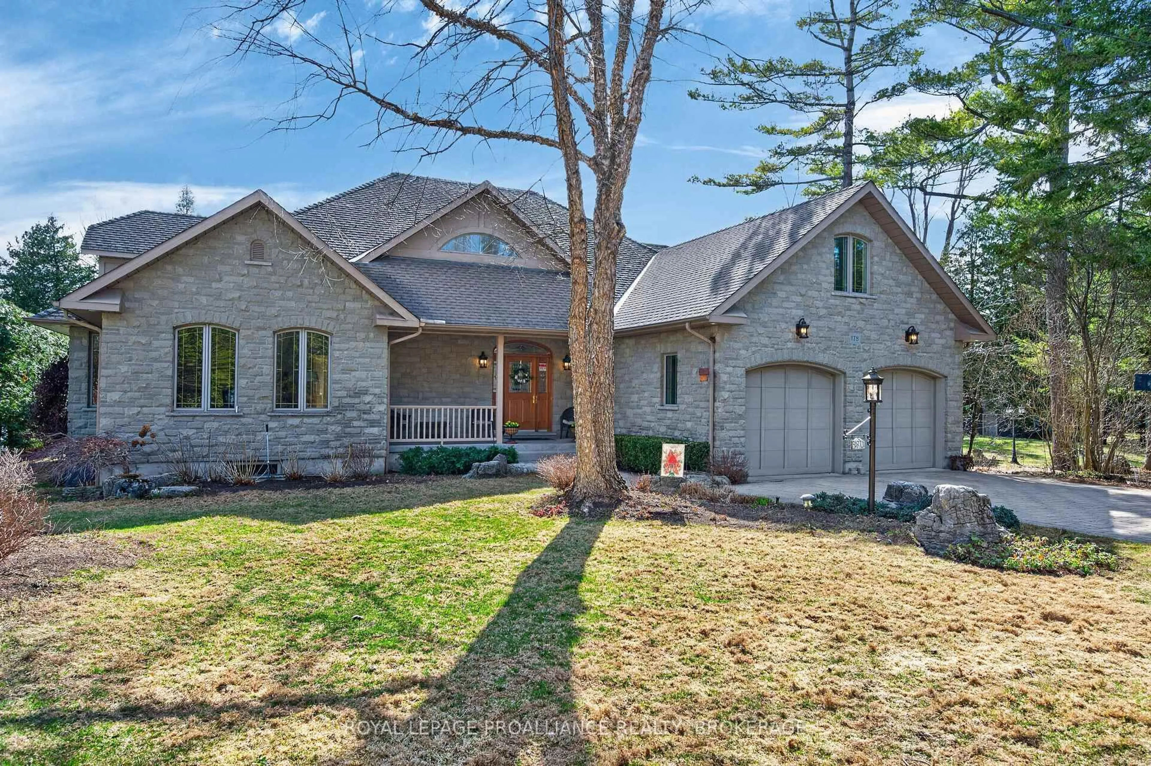 Home with brick exterior material, street for 178 Nicholson Point Rd, Bath Ontario K0H 1G0