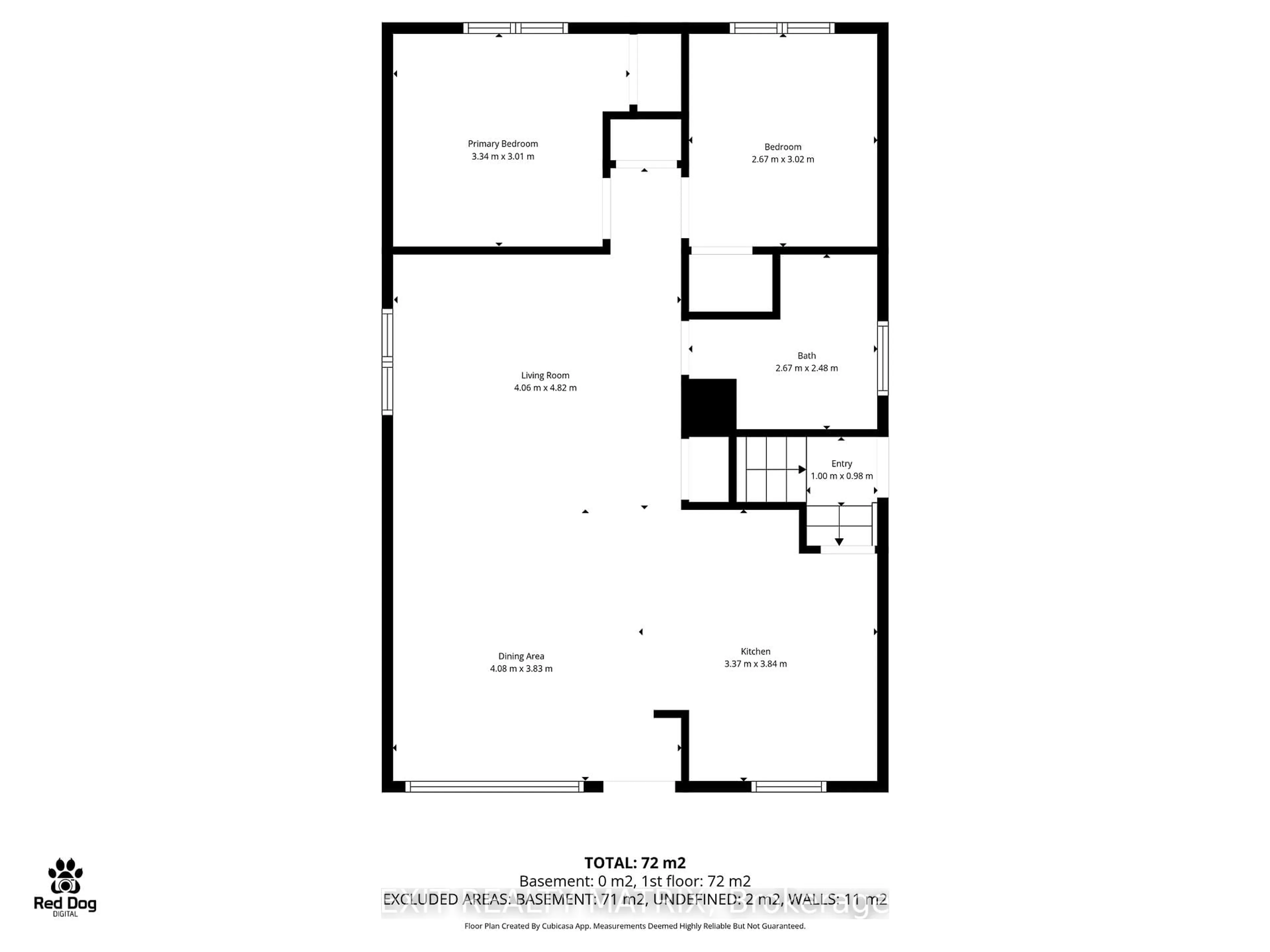Floor plan for 474 Queen St, North Dundas Ontario K0C 2K0