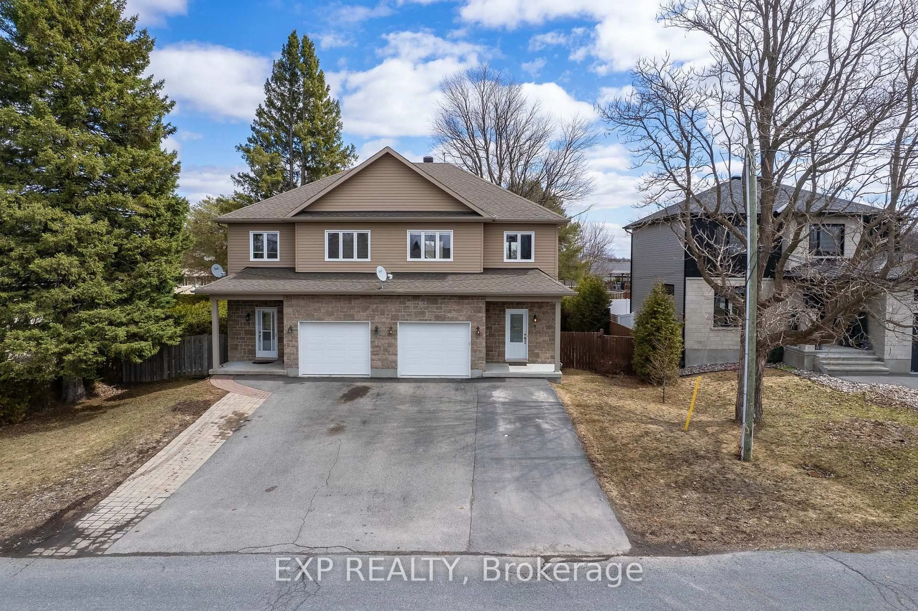 A pic from outside/outdoor area/front of a property/back of a property/a pic from drone, street for 9 Brisson St, The Nation Ontario K0A 2M0