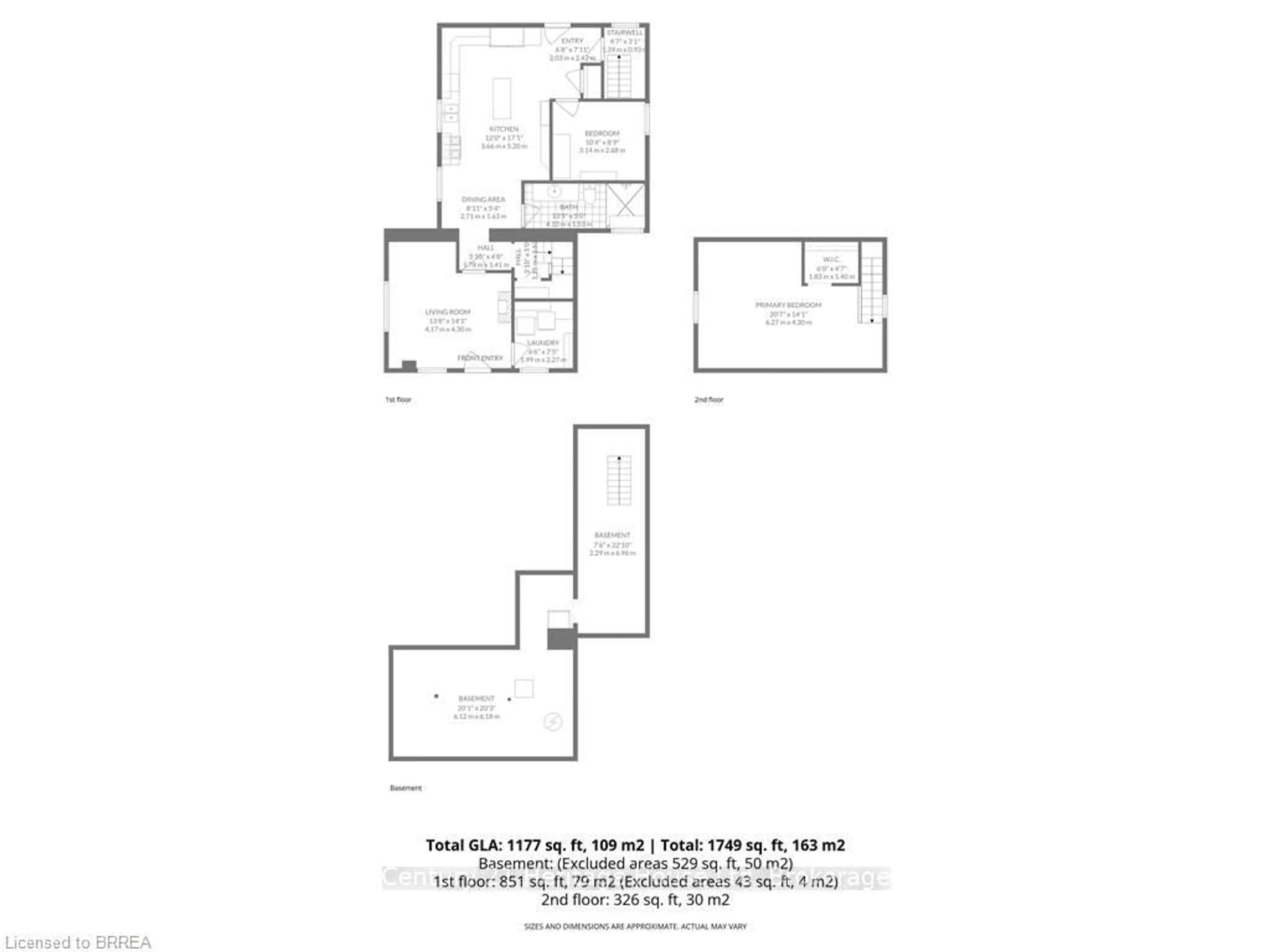 Floor plan for 11 Malcolm St, Brant Ontario N0E 1L0