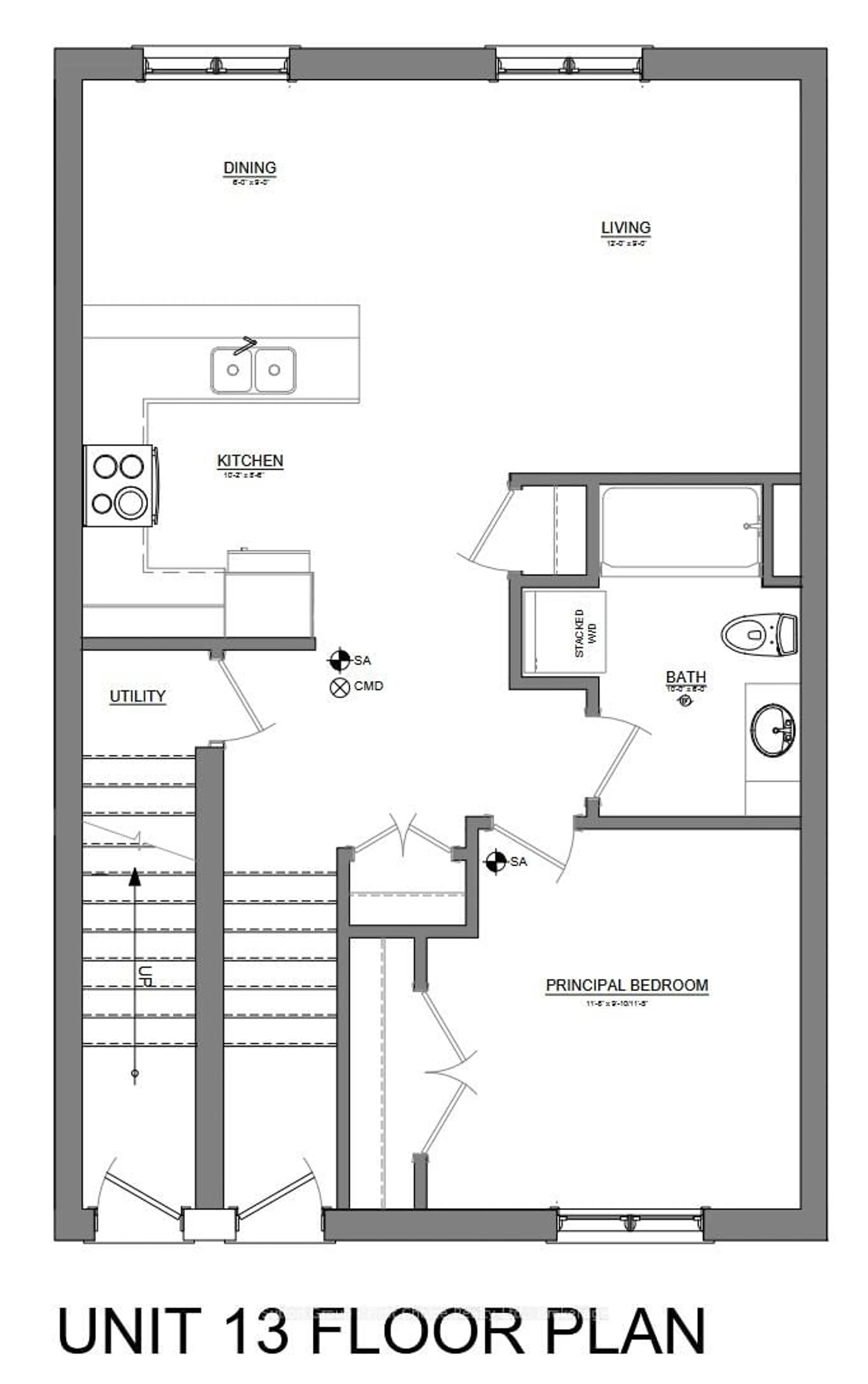 Floor plan for 3202 VIVIAN Line #Unit 13, Stratford Ontario N5A 0K6