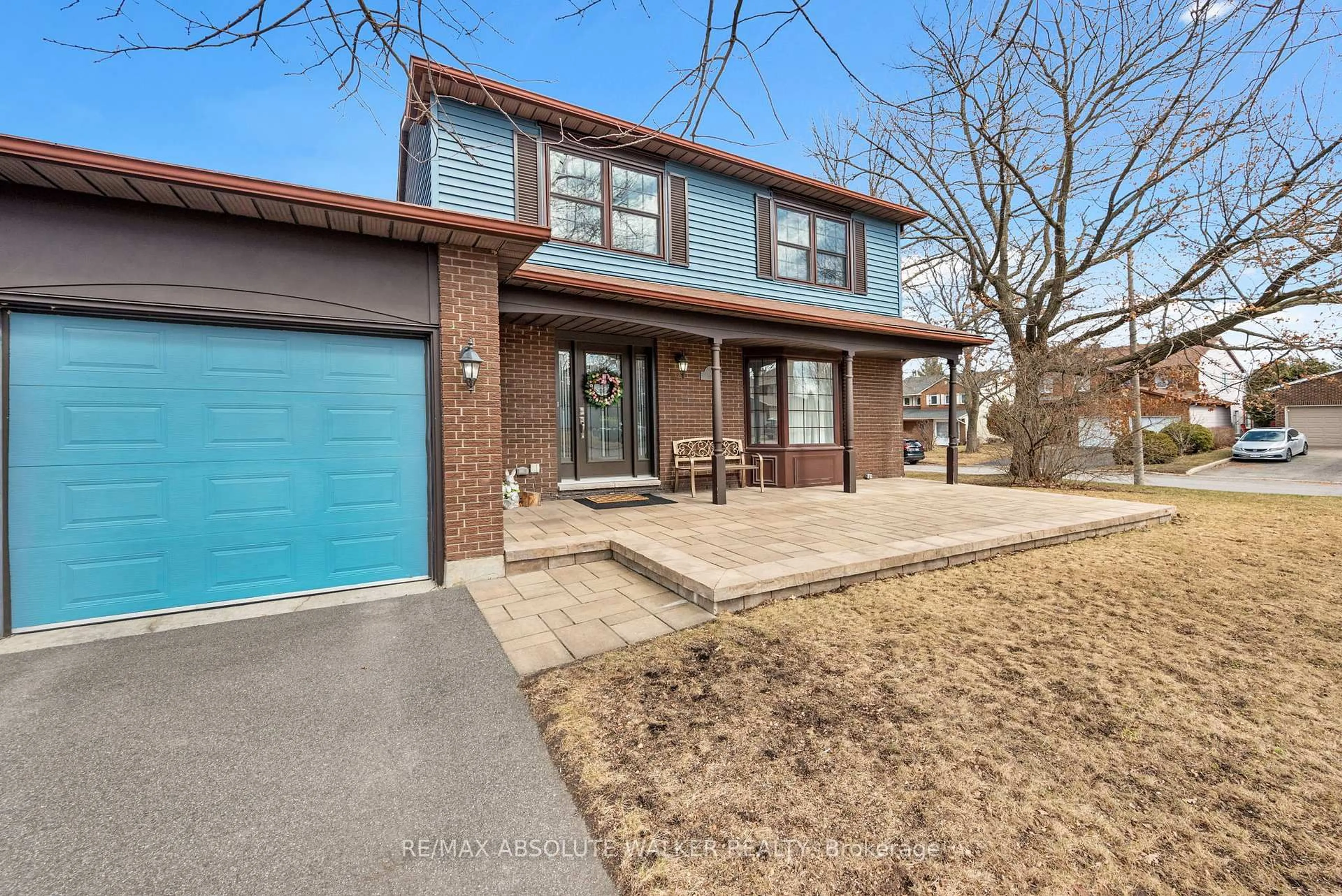 Home with brick exterior material, street for 21 Pattermead Cres, Ottawa Ontario K1V 0A1