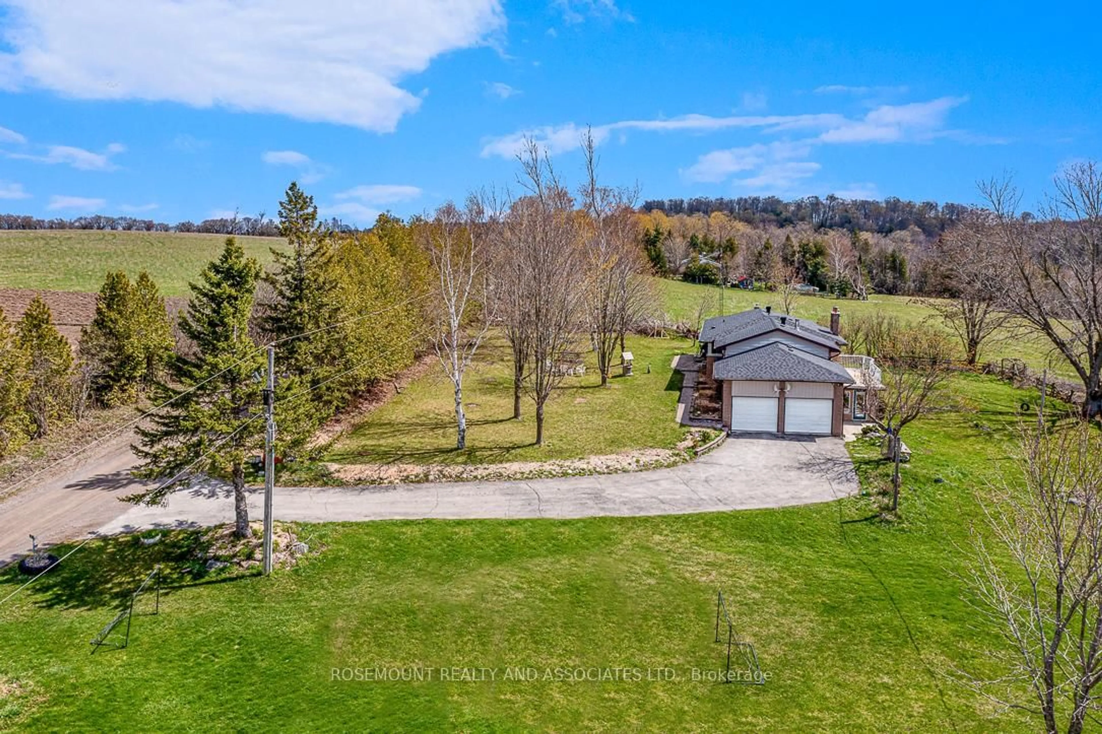 A pic from outside/outdoor area/front of a property/back of a property/a pic from drone, water/lake/river/ocean view for 36 Sugar Bush Rd, Kawartha Lakes Ontario L0B 1L0