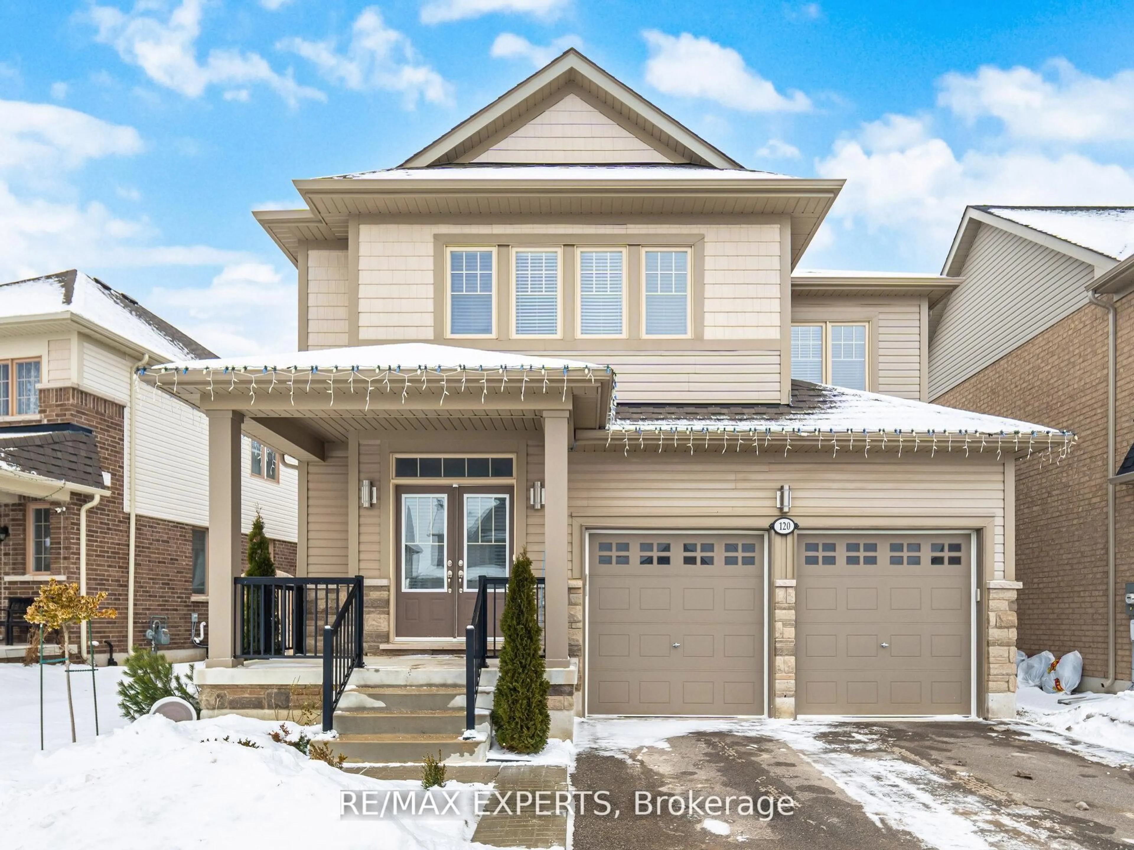 Home with brick exterior material, street for 120 Farley Rd, Centre Wellington Ontario N1M 0H2