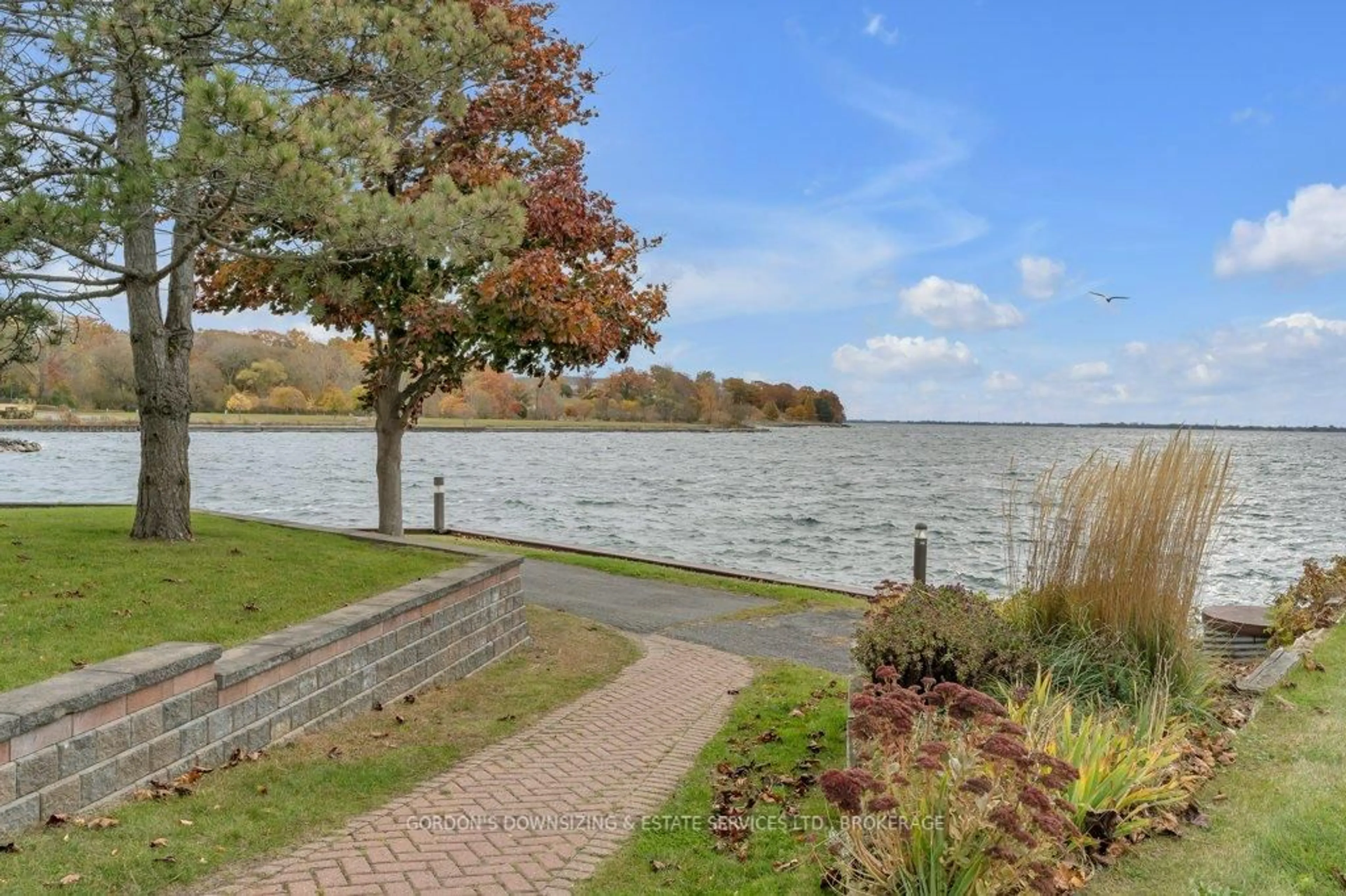 Patio, water/lake/river/ocean view for 1098 King St #24, Kingston Ontario K7M 8J1