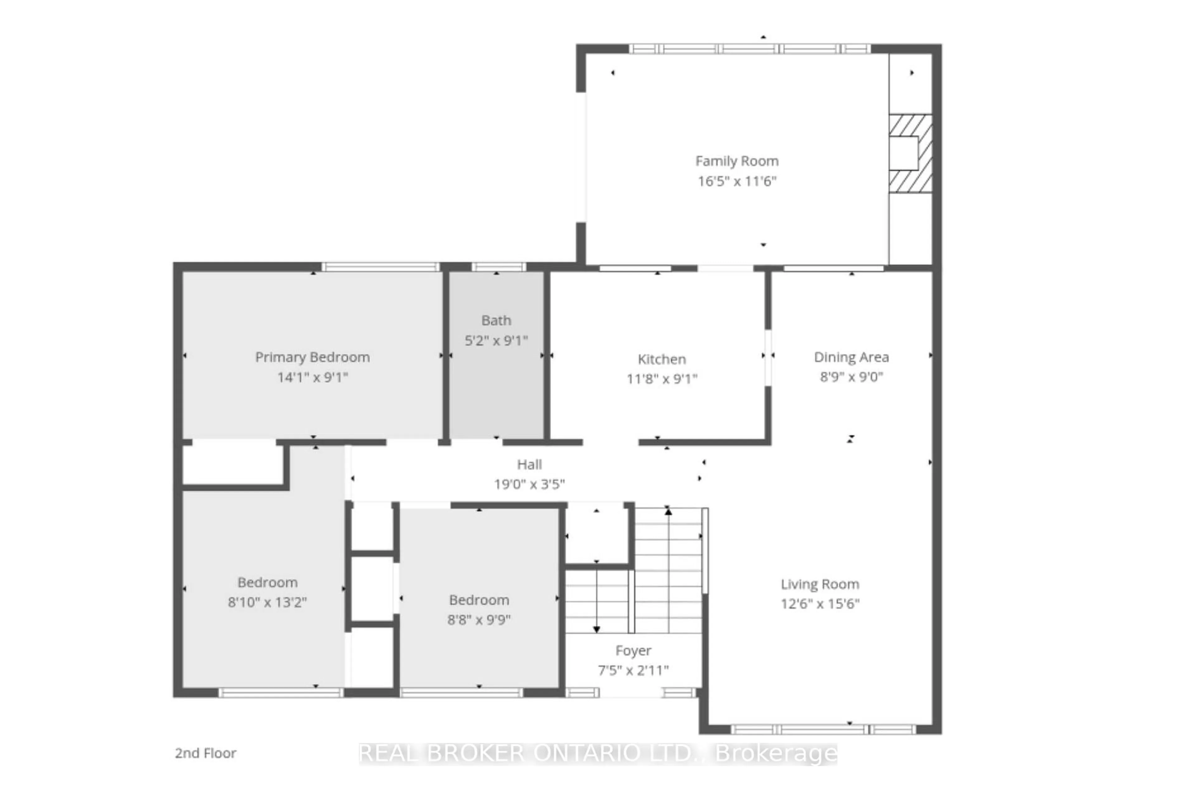 Floor plan for 37 Nicklin Cres, Guelph Ontario N1H 5E8
