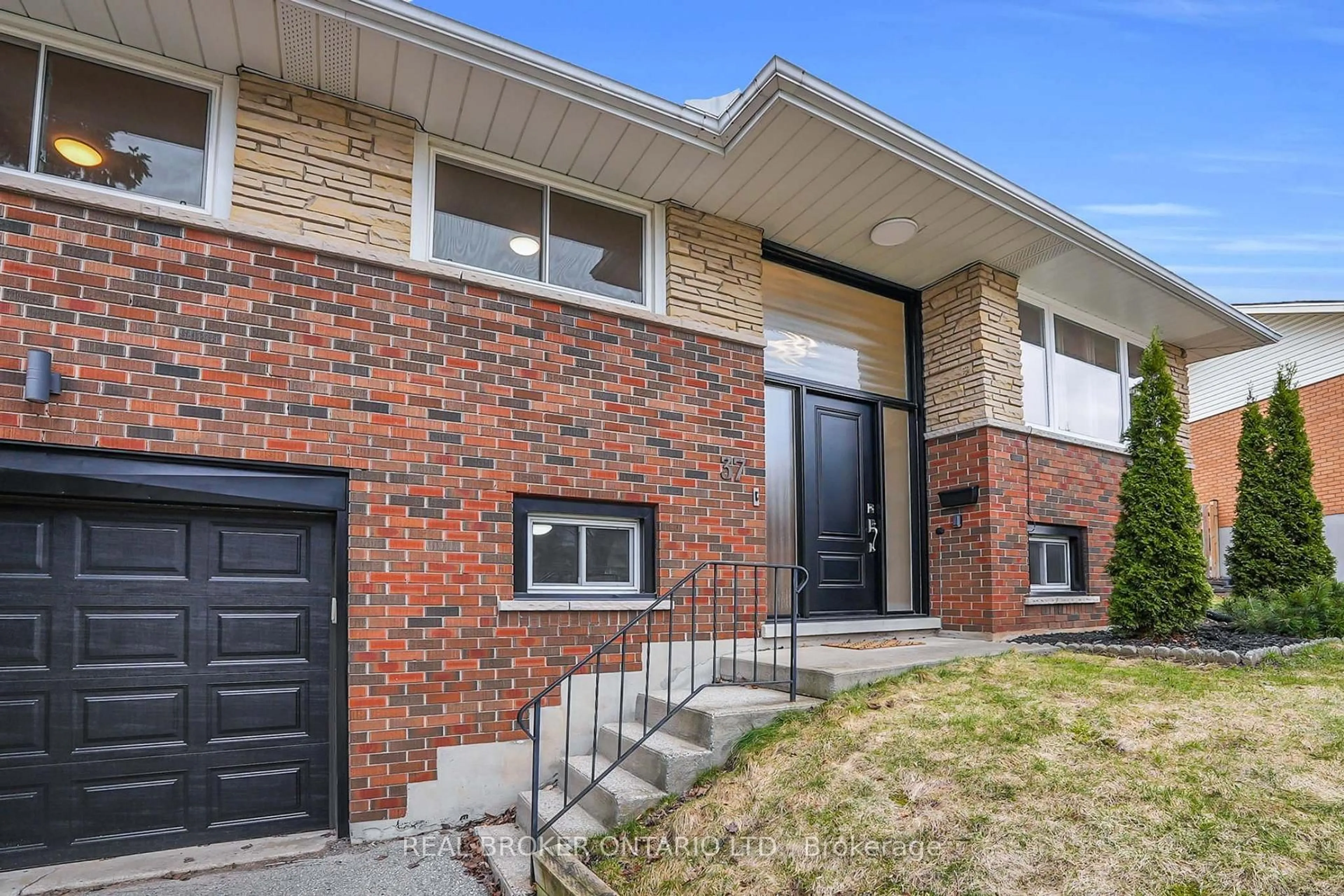 Home with brick exterior material, street for 37 Nicklin Cres, Guelph Ontario N1H 5E8
