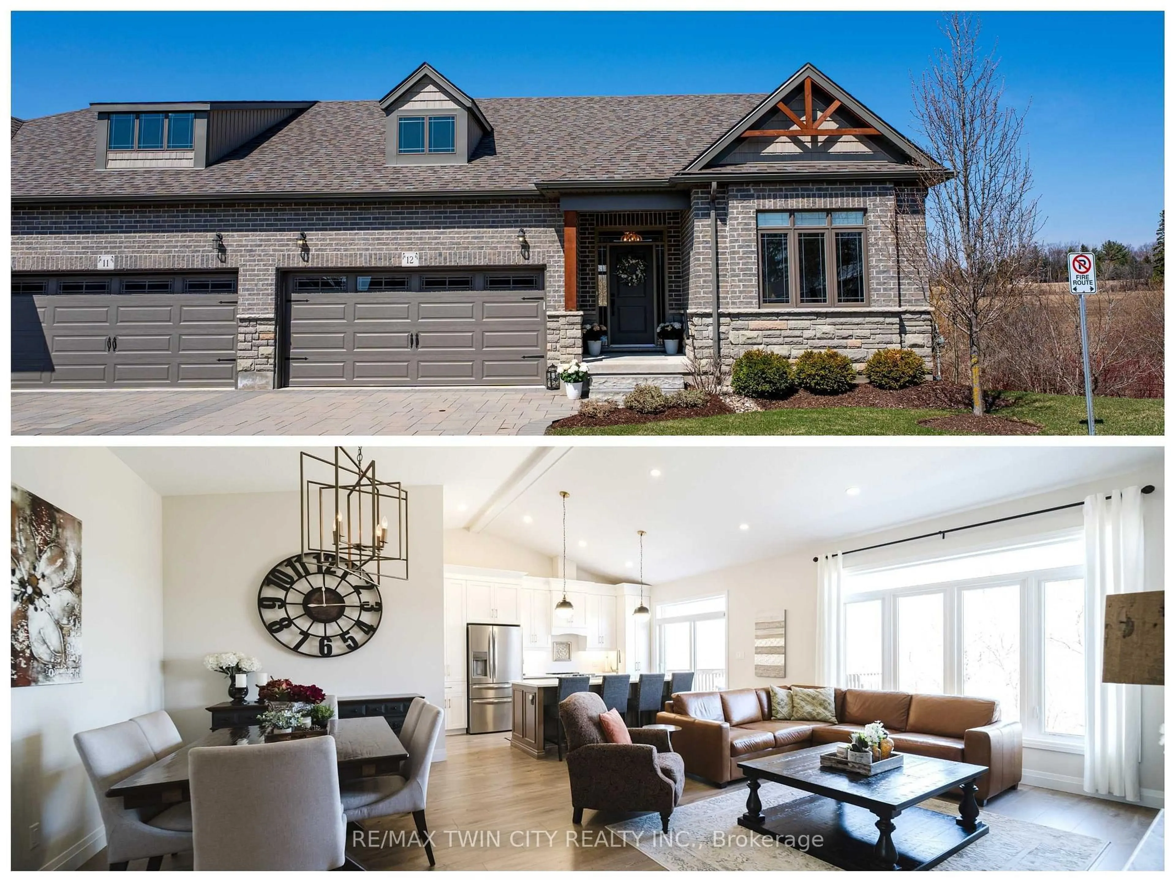 Home with brick exterior material, street for 300 Snyder's Rd #12, Wilmot Ontario N3A 2V5