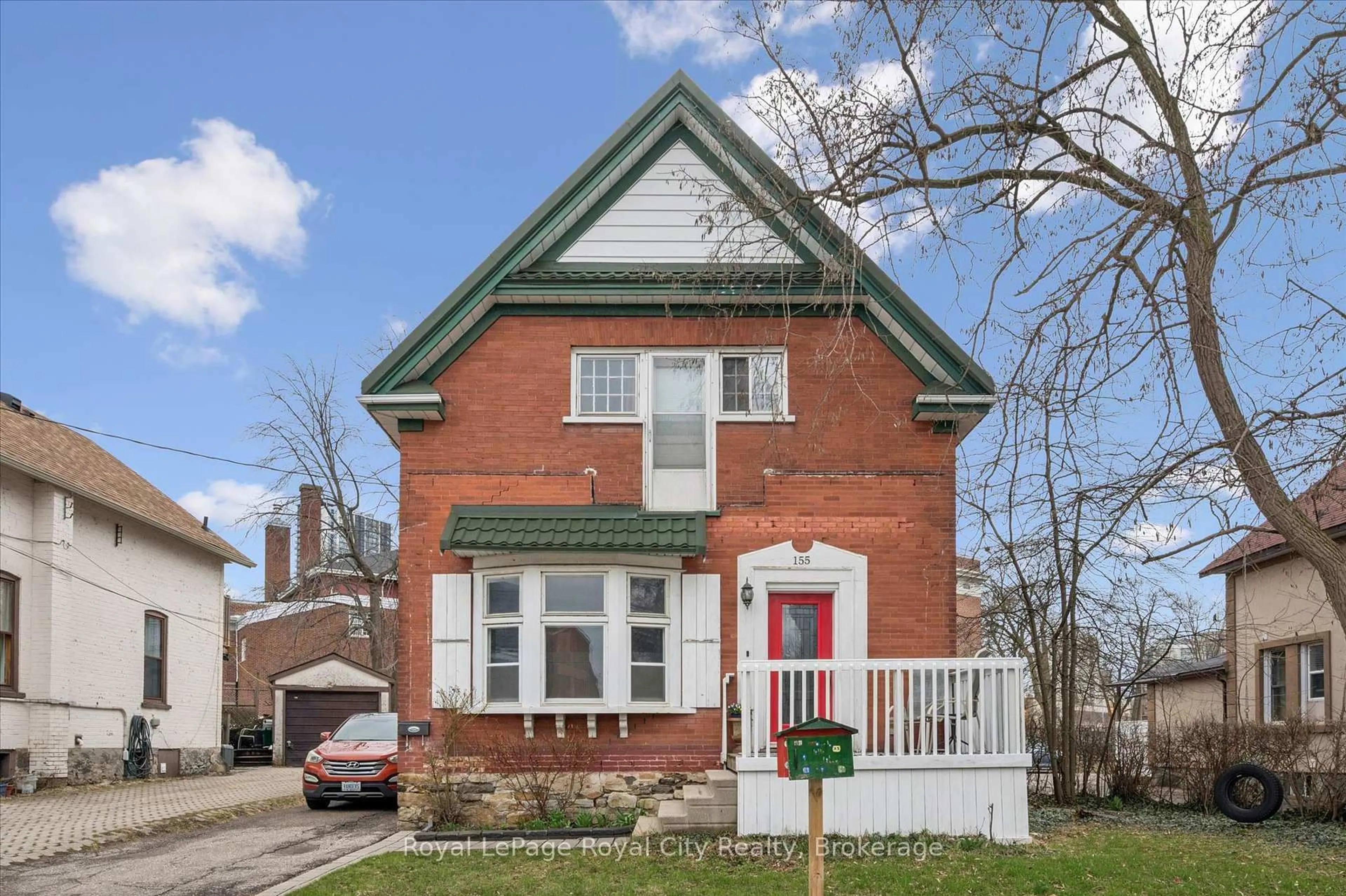 Home with brick exterior material, street for 155 Lancaster St, Kitchener Ontario N2H 1M9