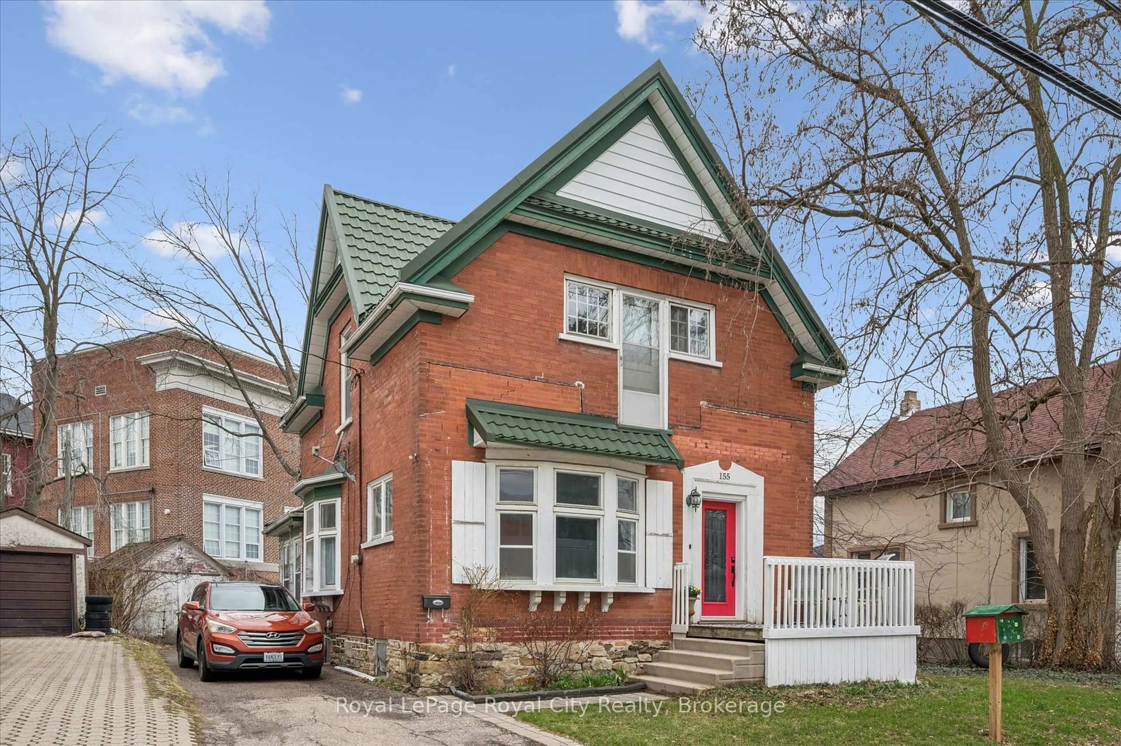 Home with brick exterior material, street for 155 Lancaster St, Kitchener Ontario N2H 1M9