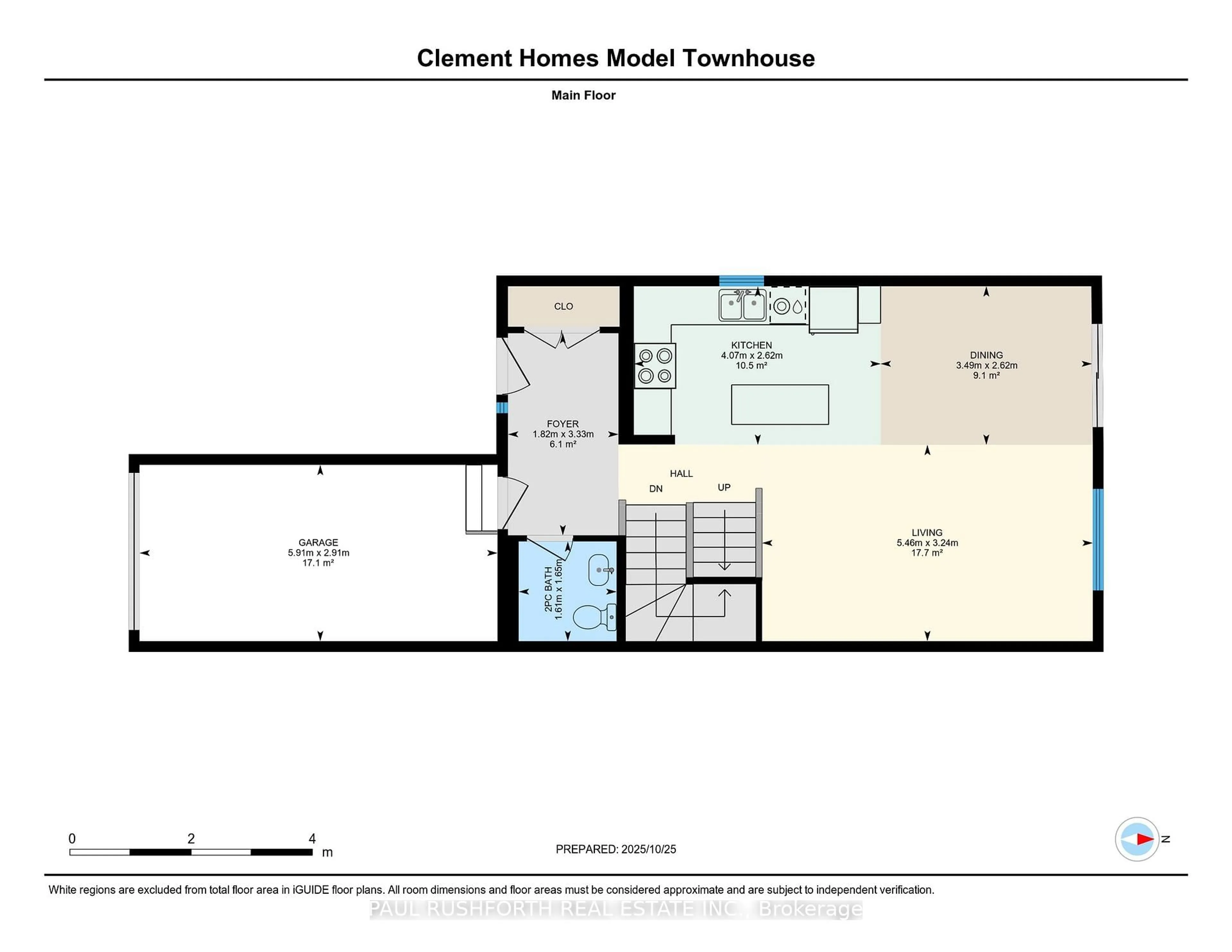 Floor plan for 255 Peacock Dr, Russell Ontario K4R 0A1