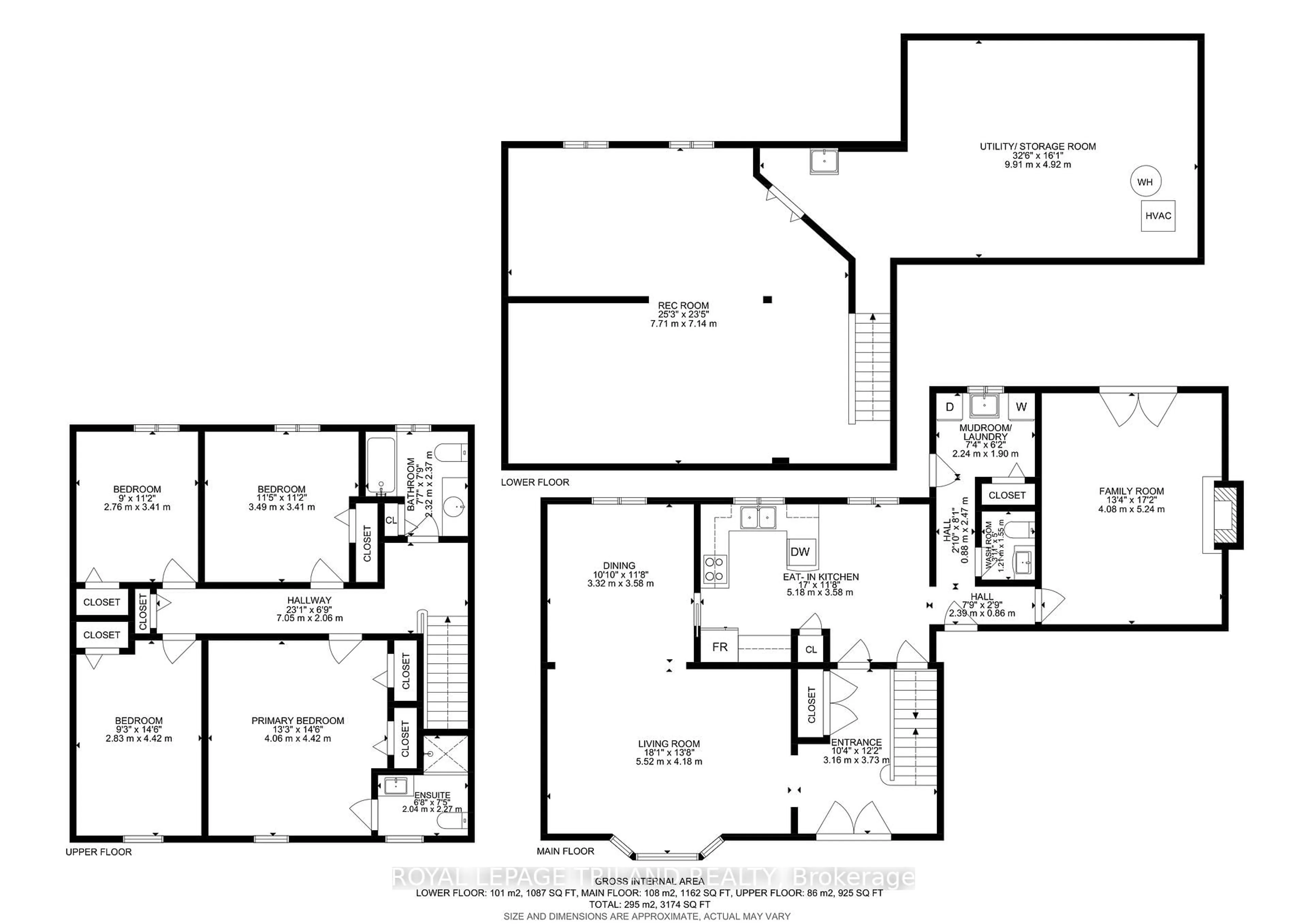 Floor plan for 392 Village Green Ave, London South Ontario N6J 3Z8