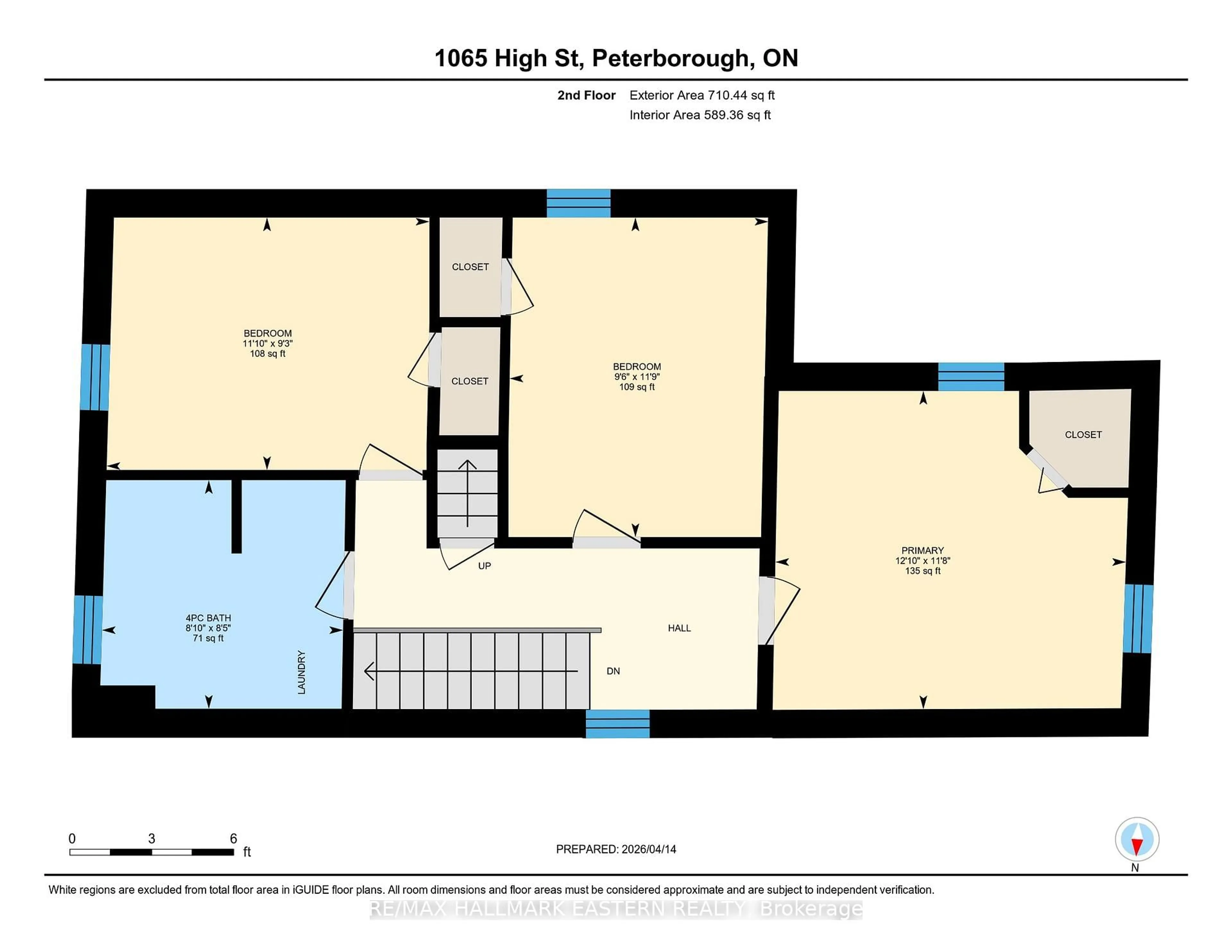 Floor plan for 1065 High St, Peterborough Ontario K9J 5S1