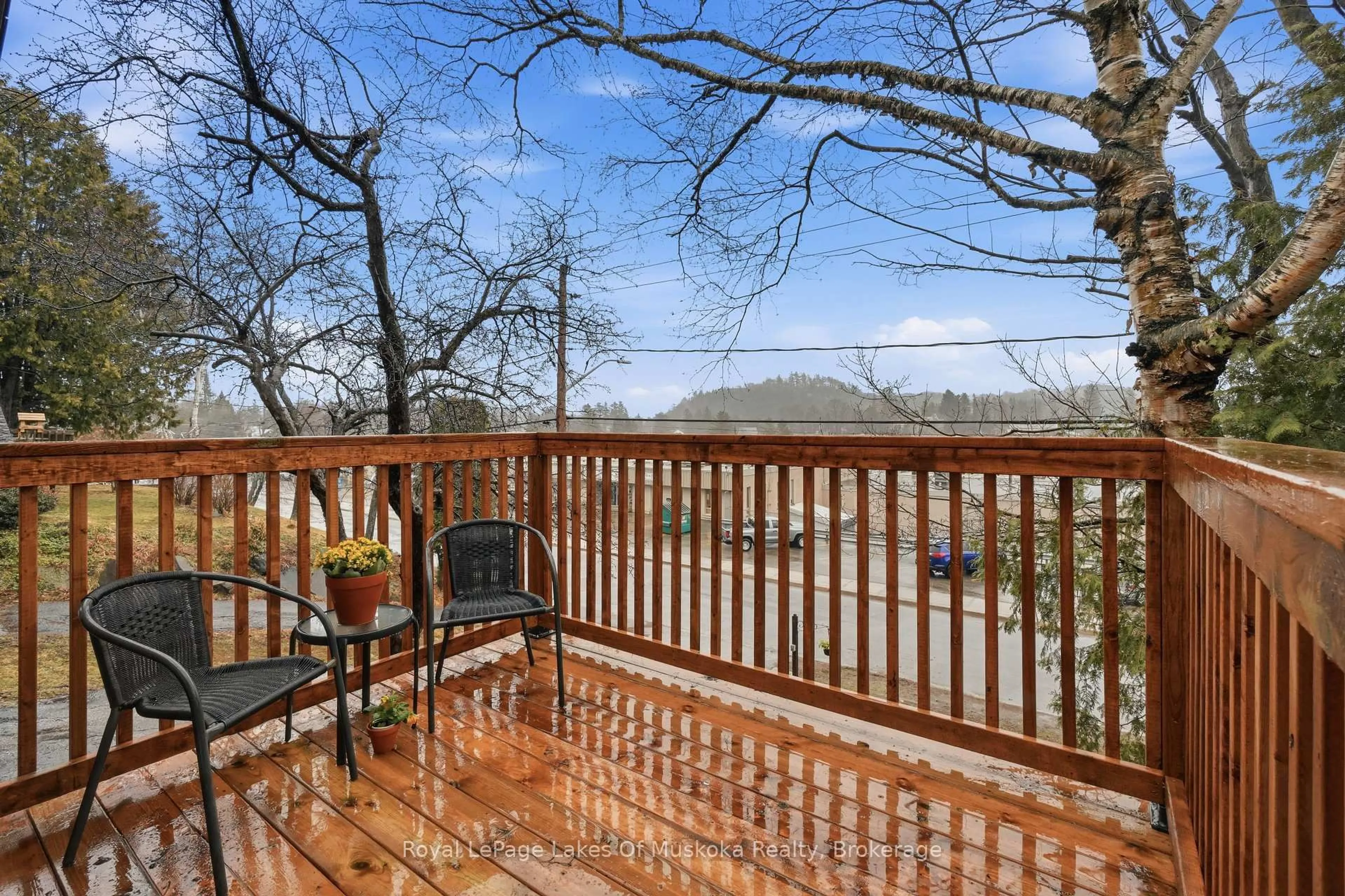 Patio, water/lake/river/ocean view for 12 Manominee St, Huntsville Ontario P1H 1H2
