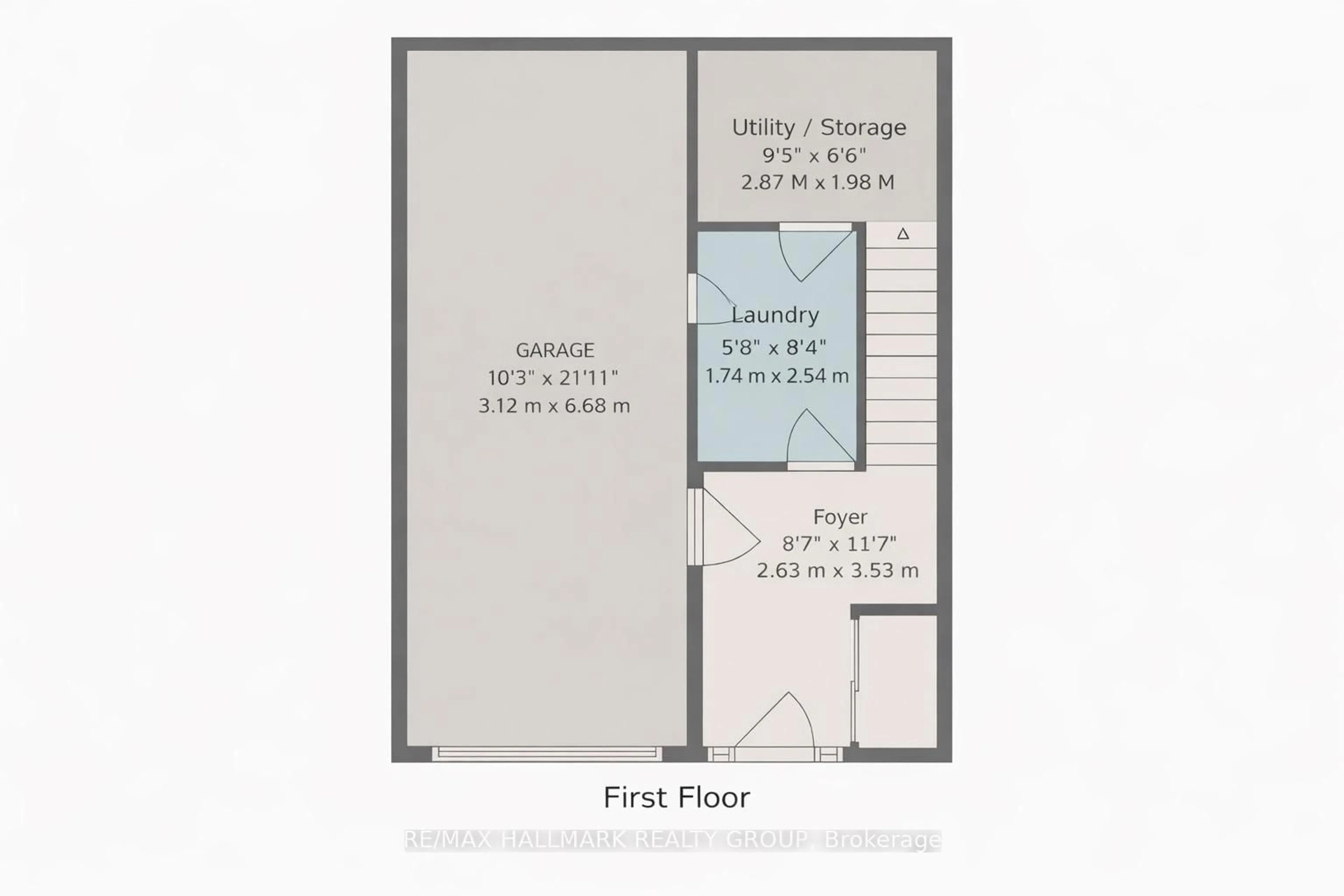 Floor plan for 805 Kiniw Private, Ottawa Ontario K1K 4Z4