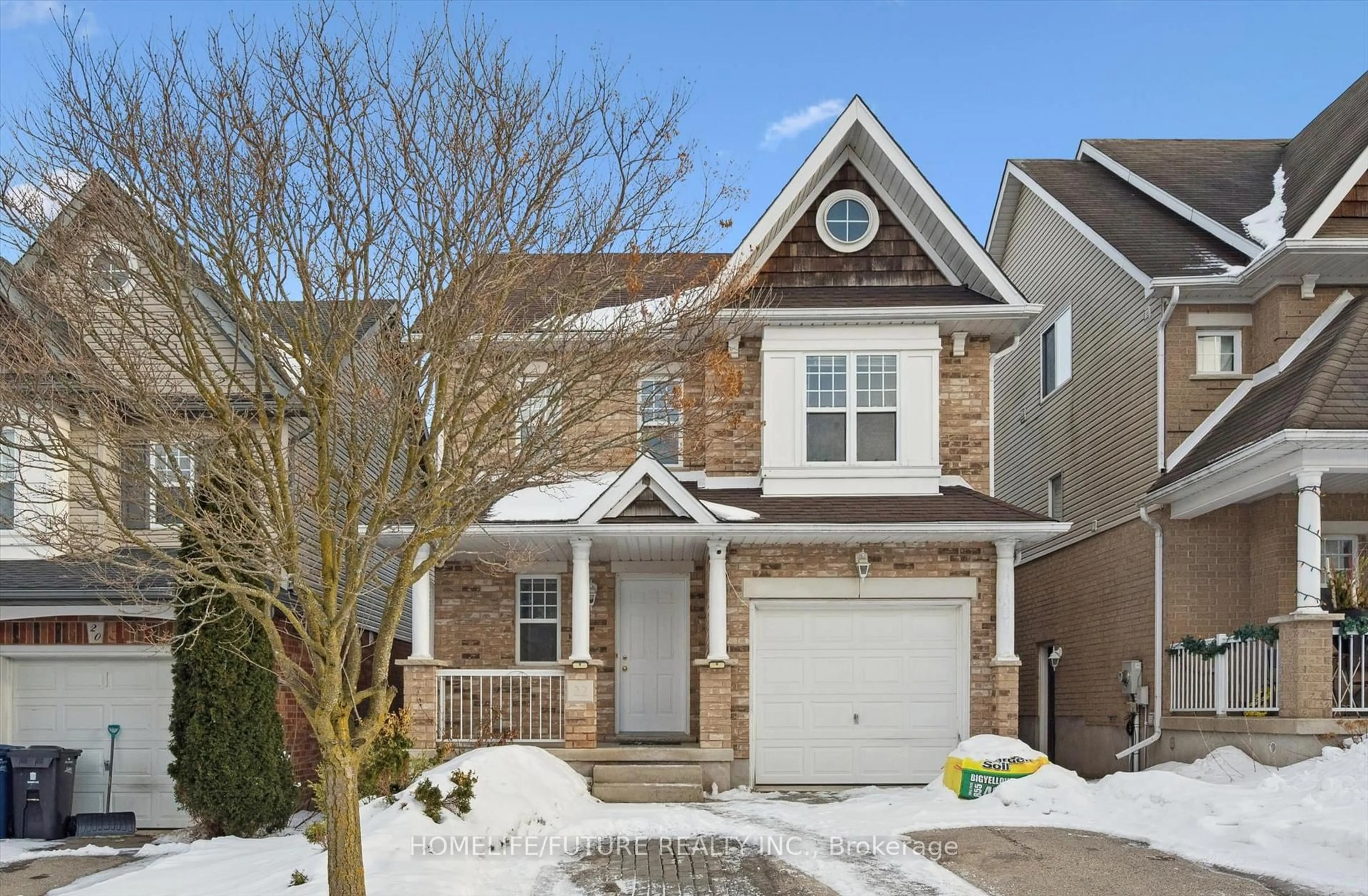 Home with brick exterior material, street for 22 Darnell Rd, Guelph Ontario N1G 5K3