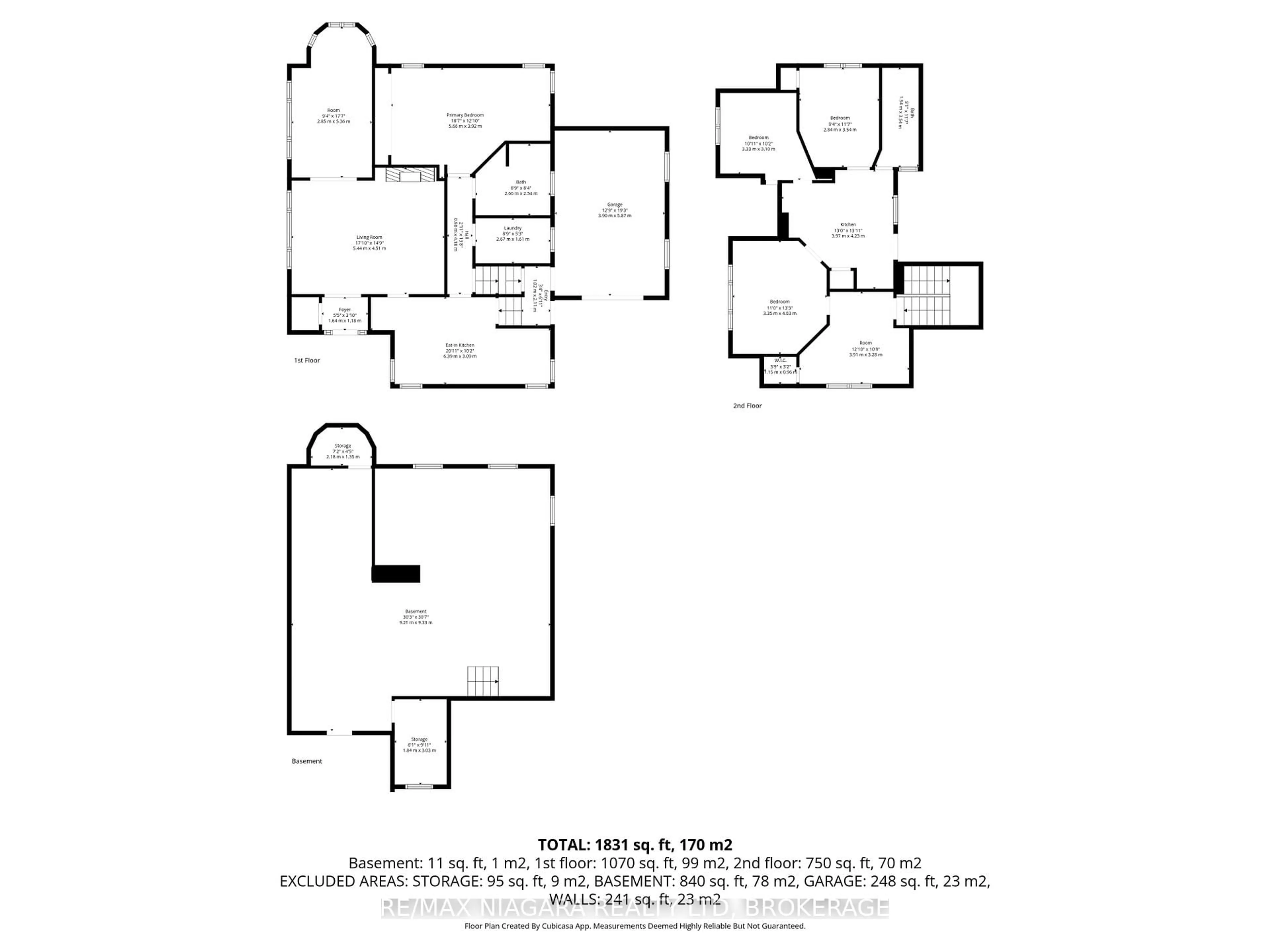 Floor plan for 184 Cushman Rd, St. Catharines Ontario L2M 6T6
