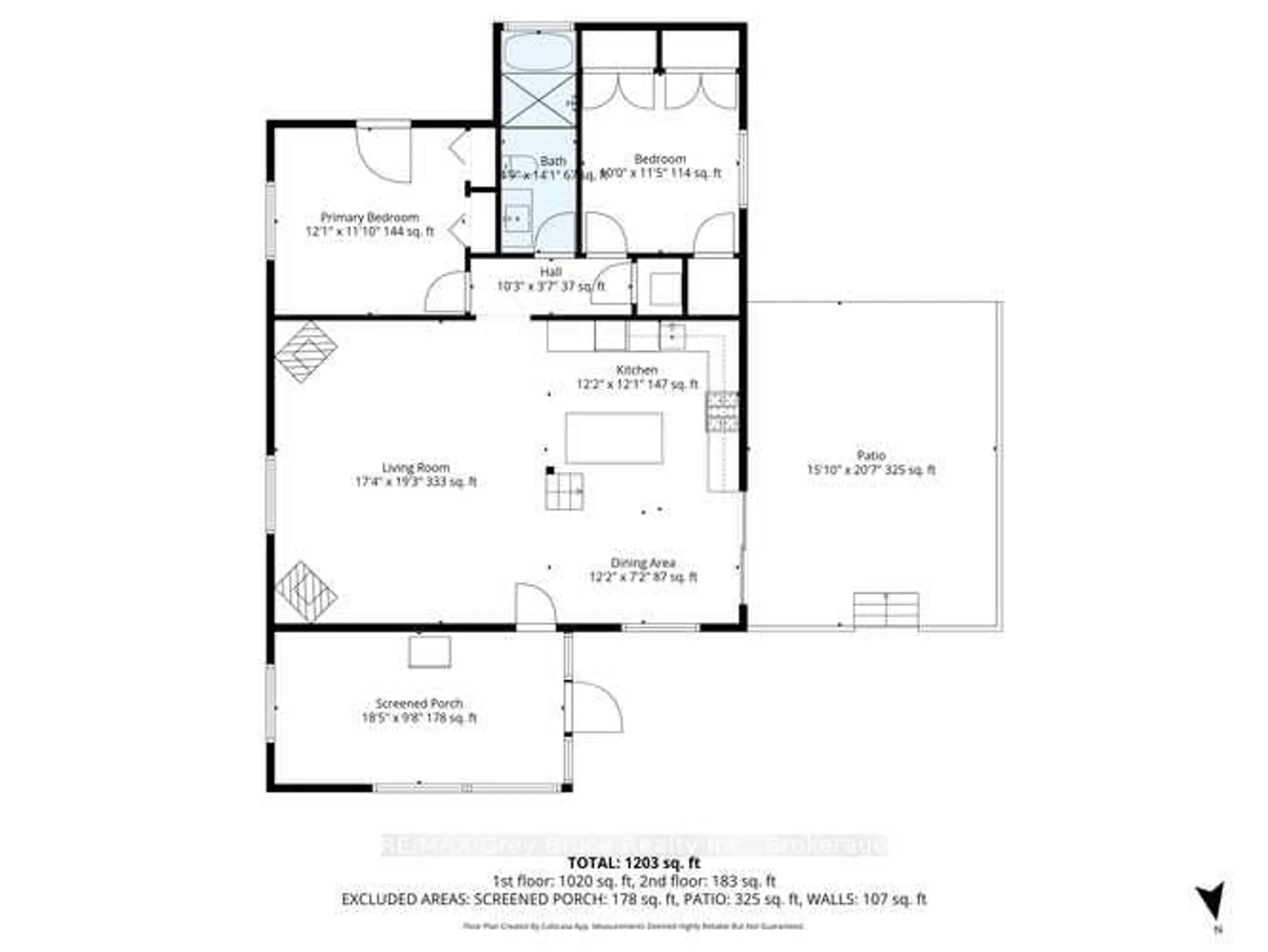 Floor plan for 52 Spry Lake Rd, South Bruce Peninsula Ontario N0H 2T0