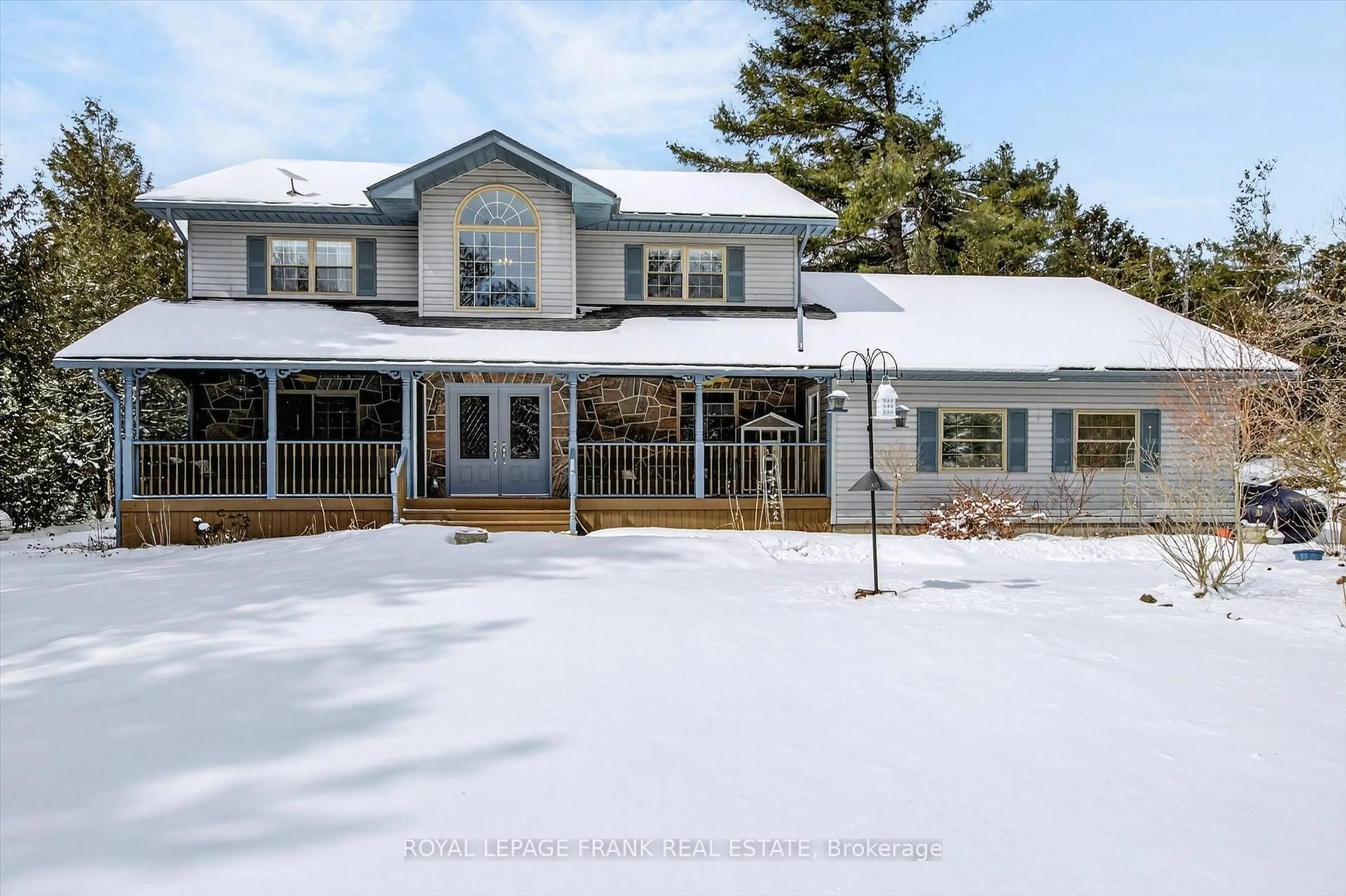 A pic from outside/outdoor area/front of a property/back of a property/a pic from drone, unknown for 1600 4th Line Rd, Douro-Dummer Ontario K0L 2H0