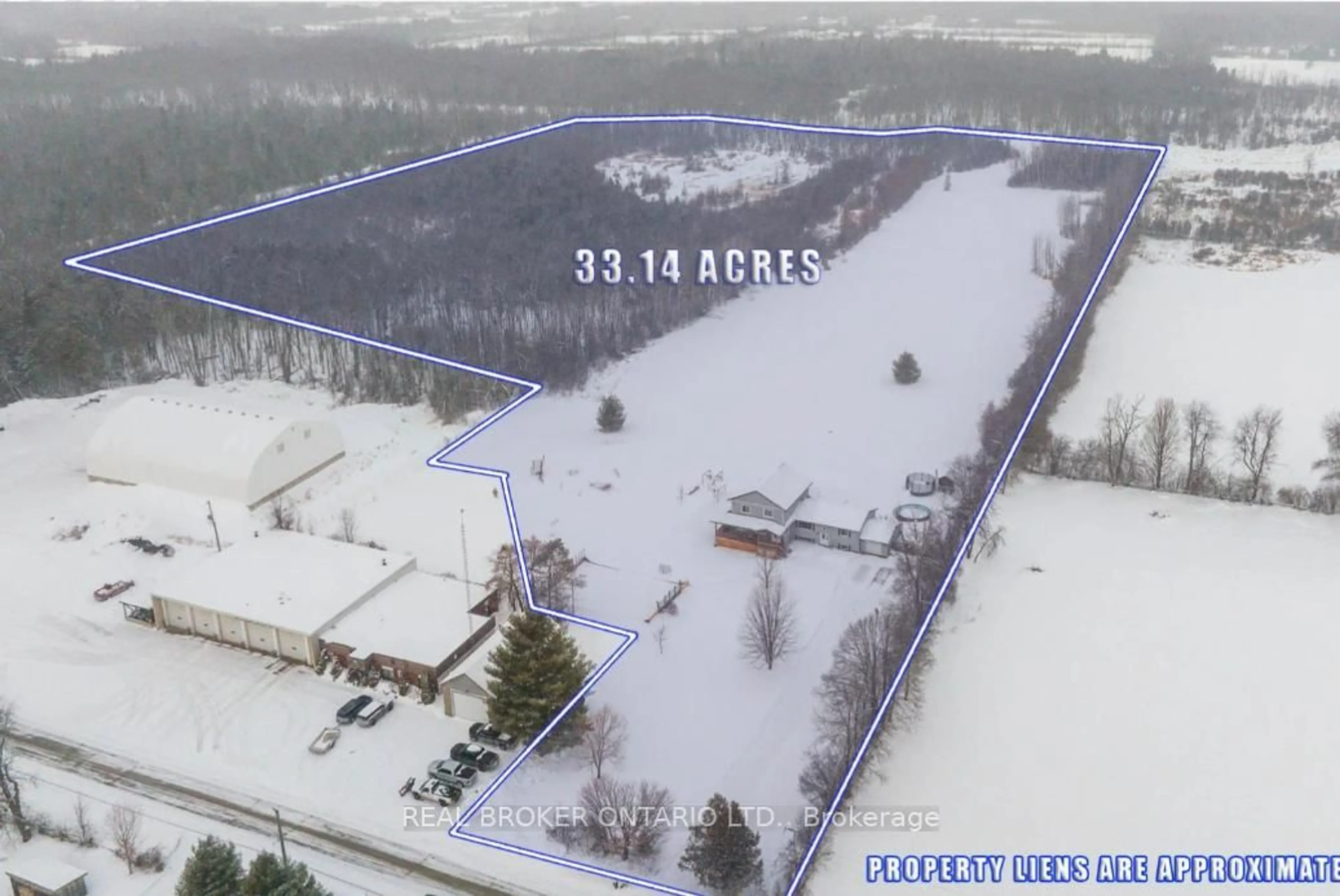 A pic from outside/outdoor area/front of a property/back of a property/a pic from drone, building for 1916 Drummond Concession 7 Rd, Perth Ontario K7H 3C6