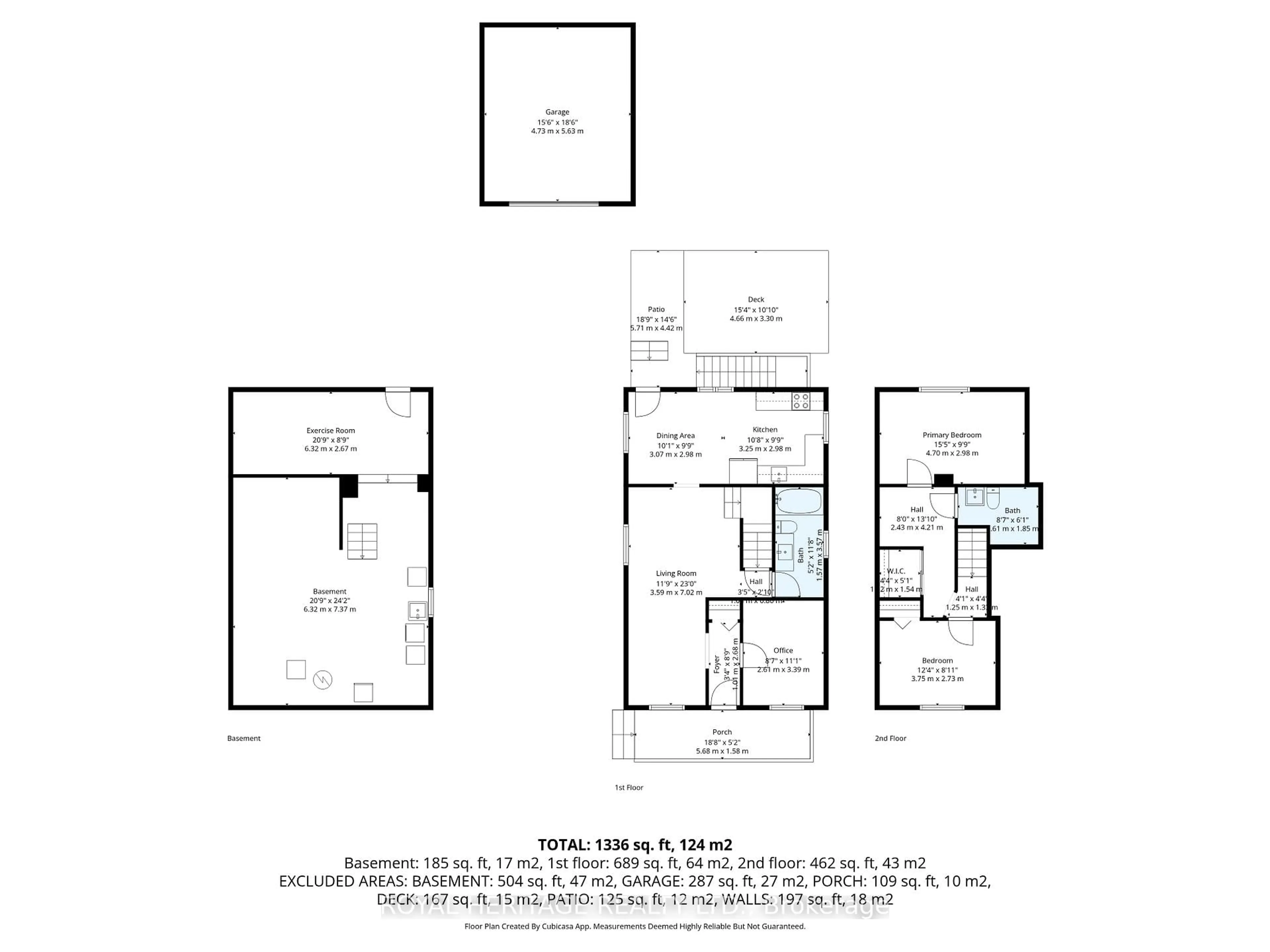 Floor plan for 395 Edison Ave, Peterborough Ontario K9J 4G4