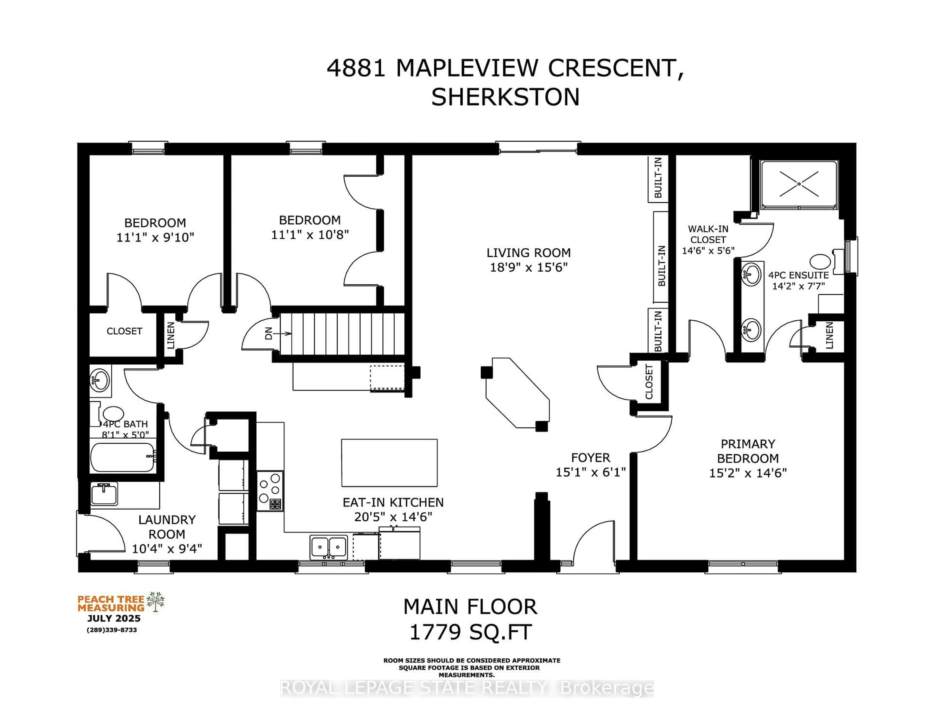 Floor plan for 4881 Mapleview Cres, Port Colborne Ontario L0S 1R0