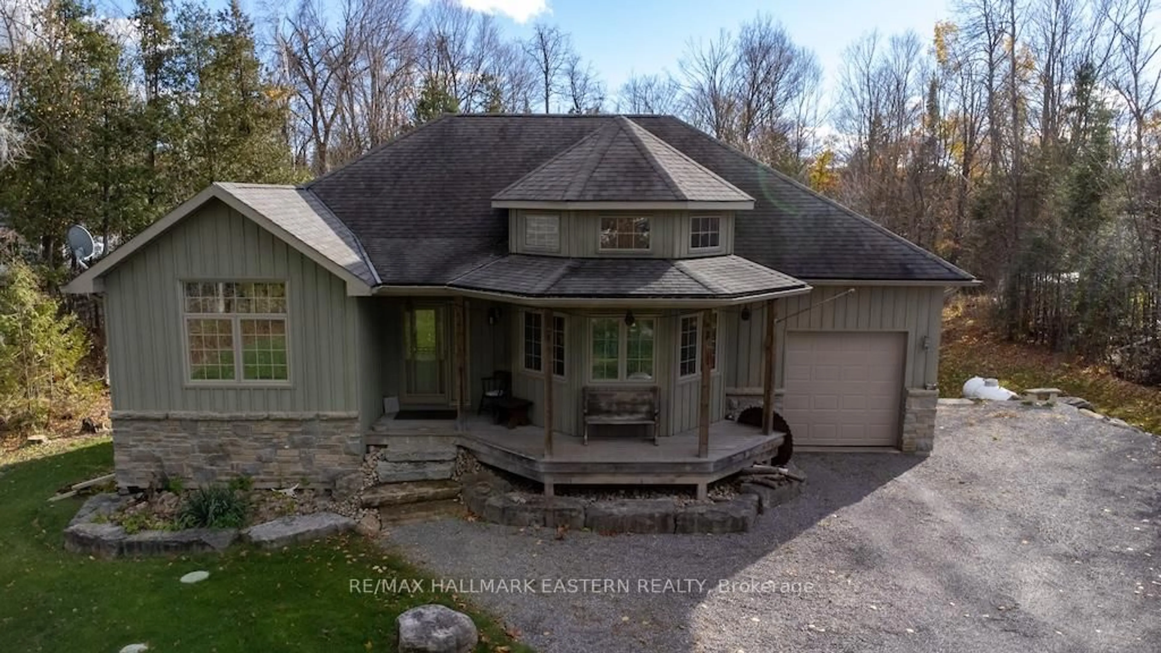 A pic from outside/outdoor area/front of a property/back of a property/a pic from drone, building for 3468 County Rd 36, Trent Lakes Ontario K0L 2H0