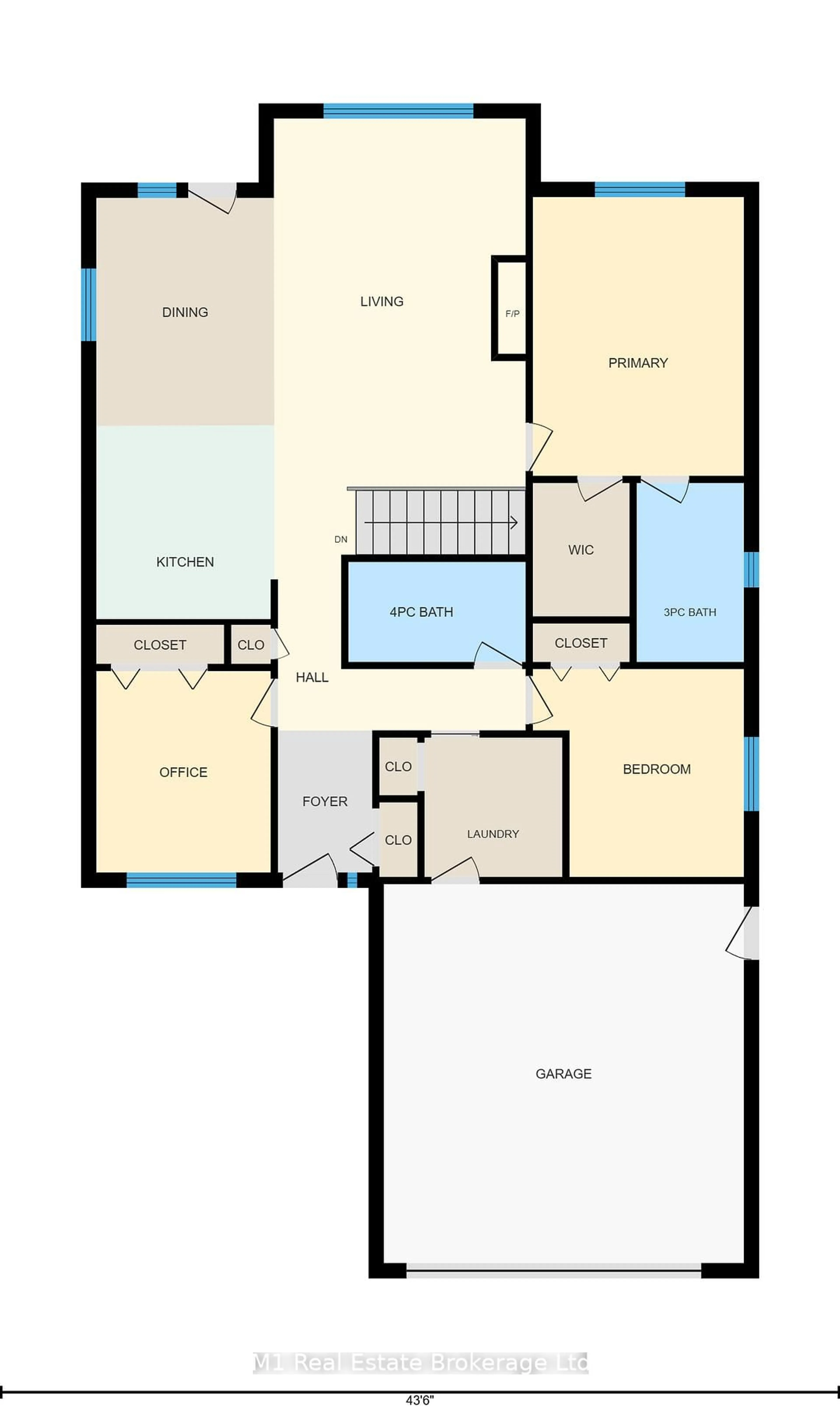 Floor plan for 79 Spencer Dr, Centre Wellington Ontario N0B 1S0