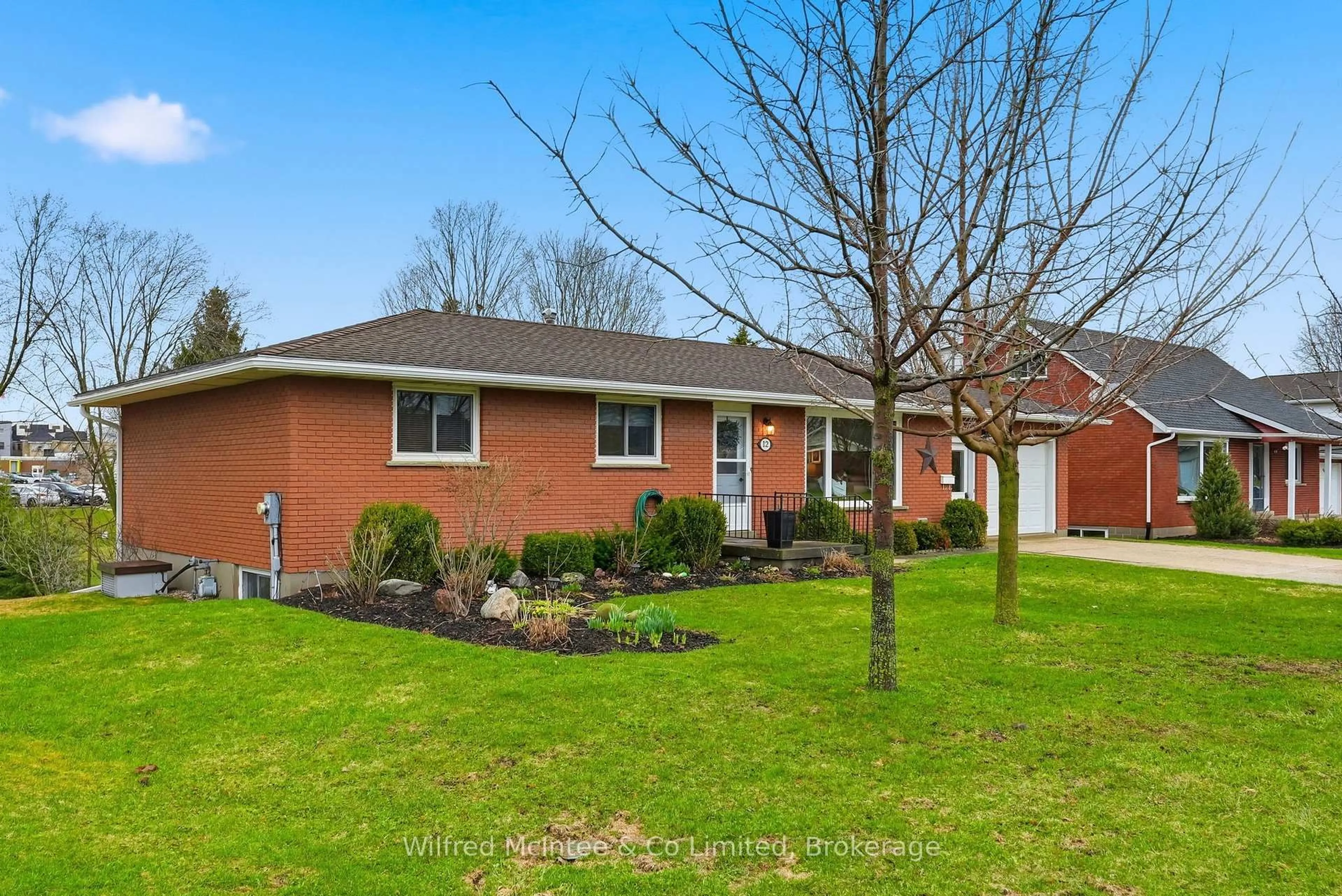 Home with brick exterior material, street for 12 Second St, Brockton Ontario N0G 2V0